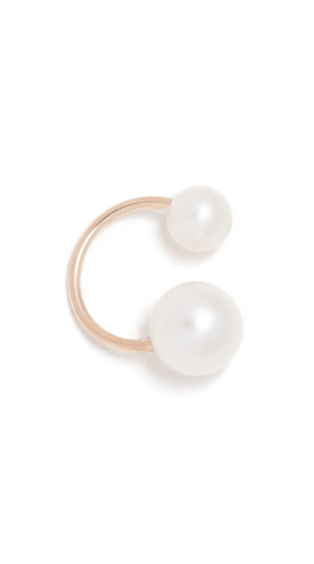 Zoe Chicco 14k Gold Freshwater Cultured Pearl Ear Cuff
