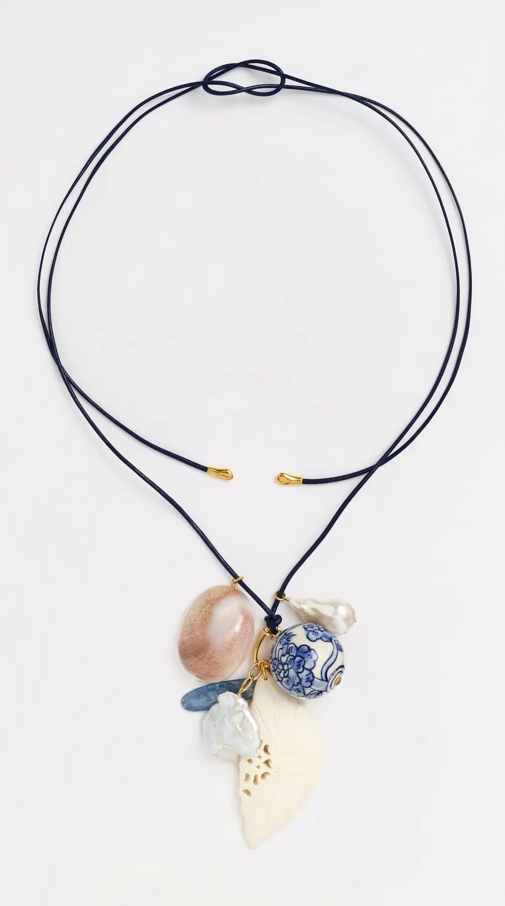 Chan Luu Delft Charm Necklace