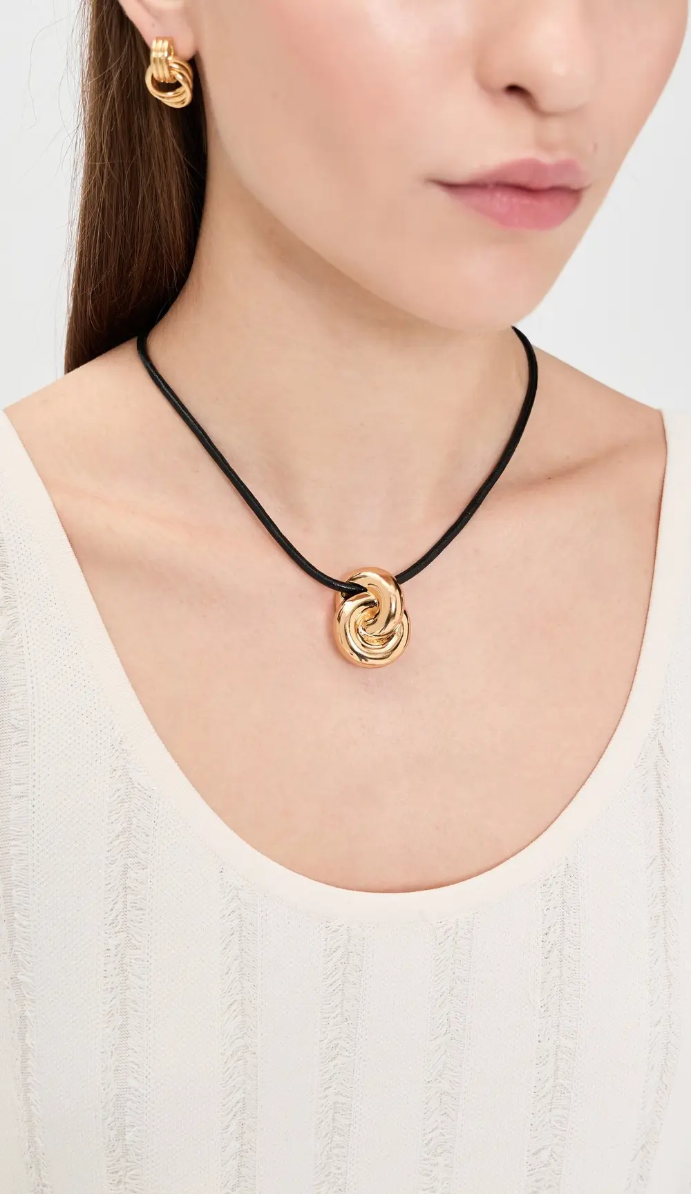 Martha Calvo Knot Cord Necklace