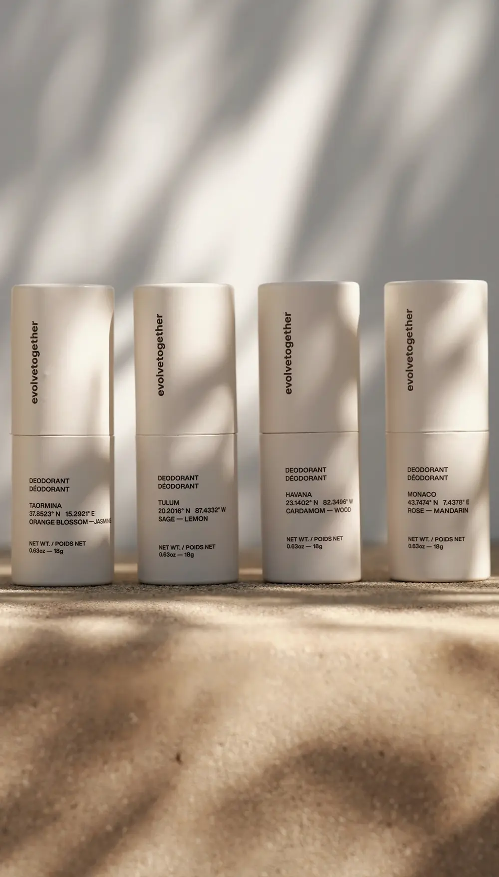 evolvetogether Deodorant Discovery Set