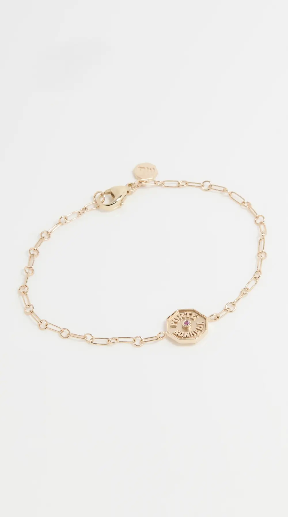 Marlo Laz 14k Wee Porte Bonheur Bracelet Multi Link