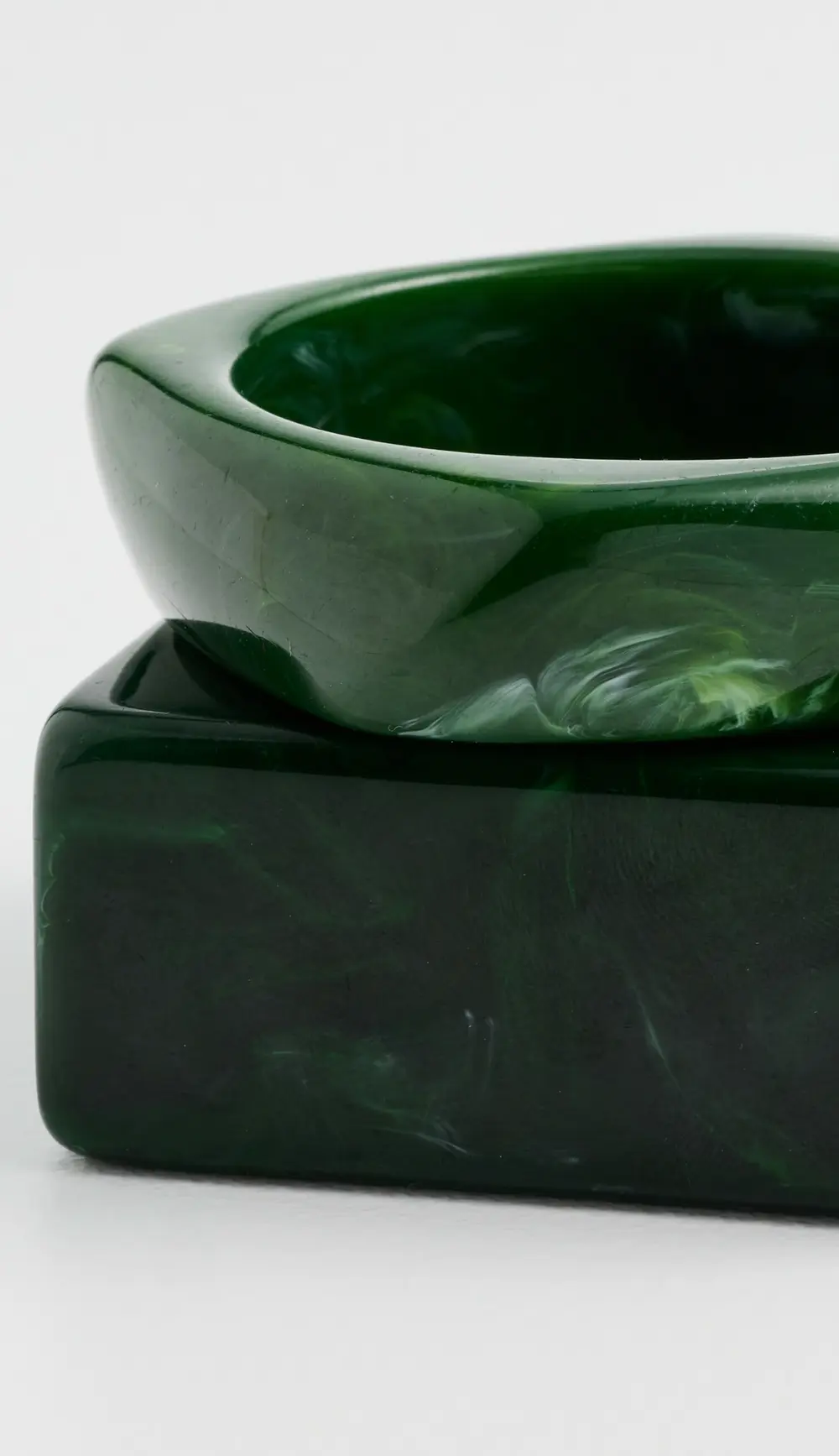 SHASHI Jacques Verde Bangle Set