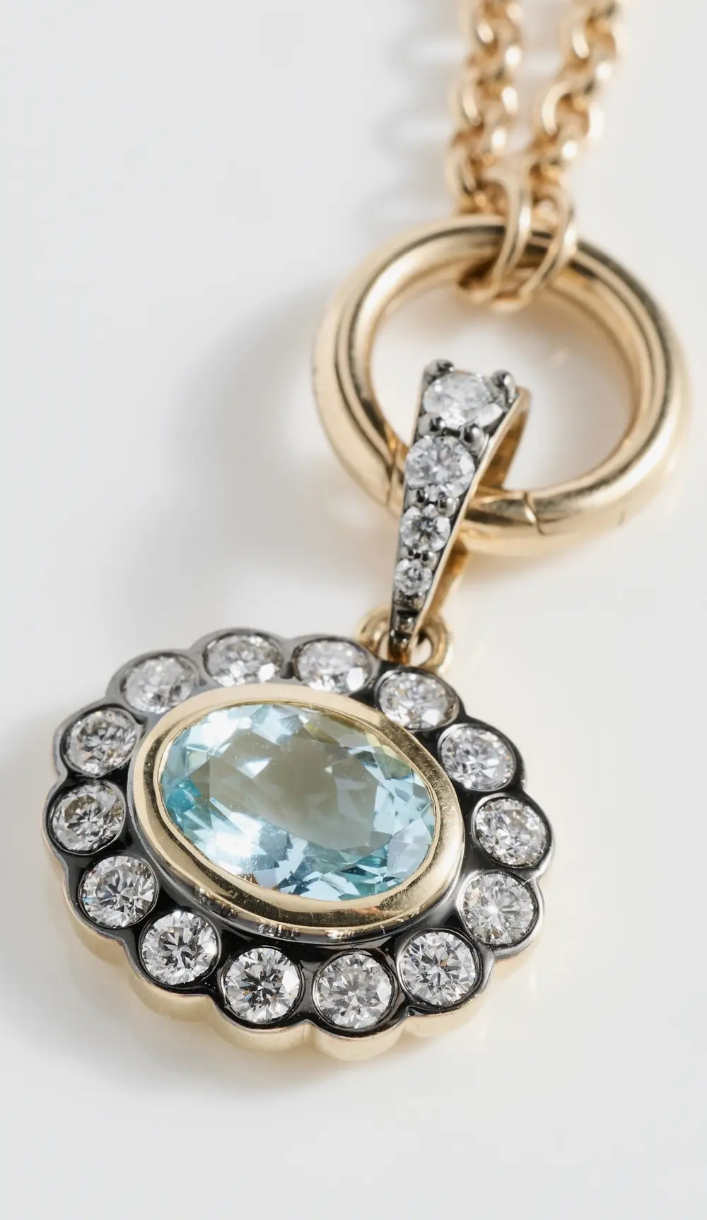 Marlo Laz 14k Lexie Charm Necklace