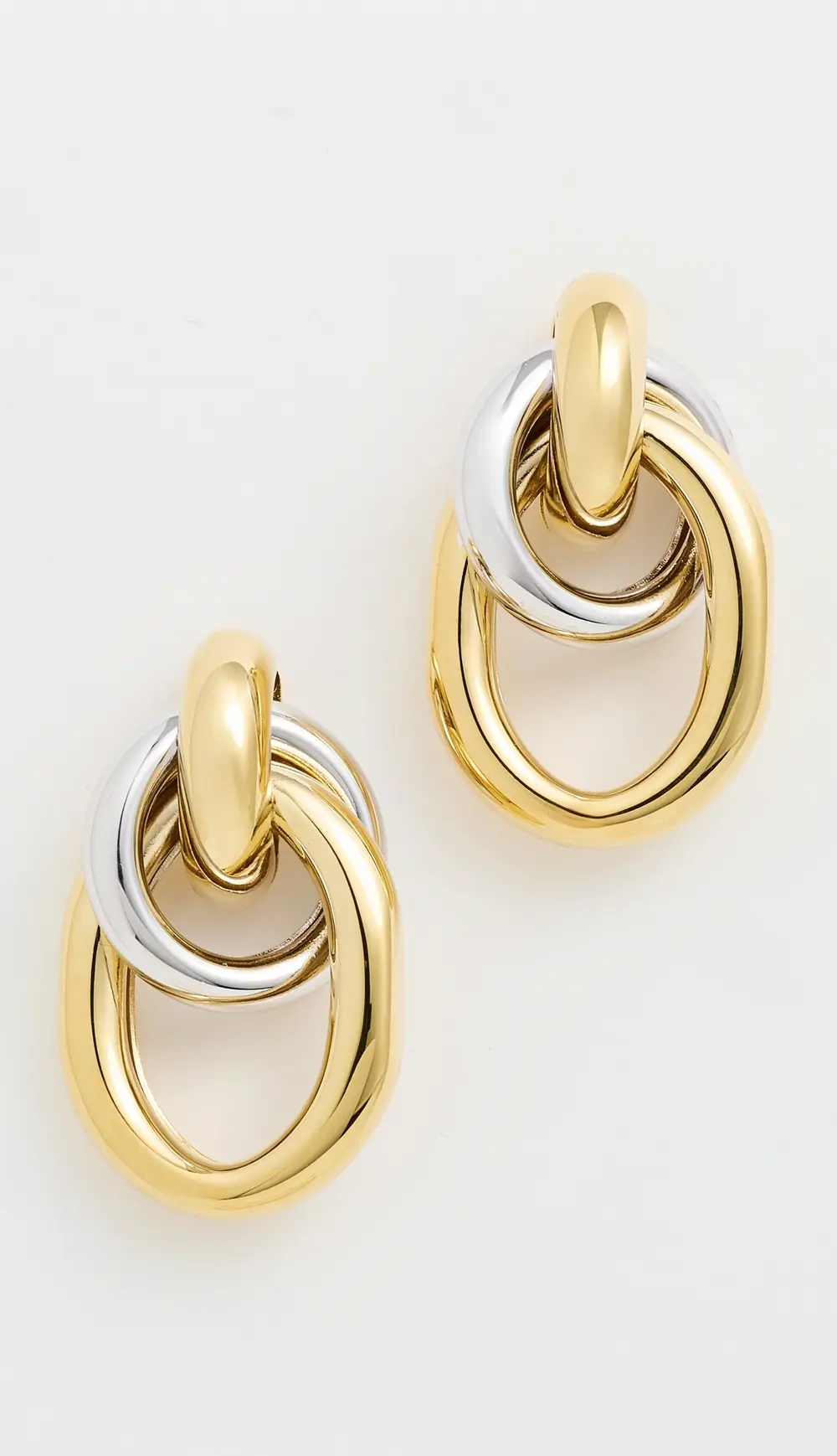 Martha Calvo Two Tone Ami Earrings
