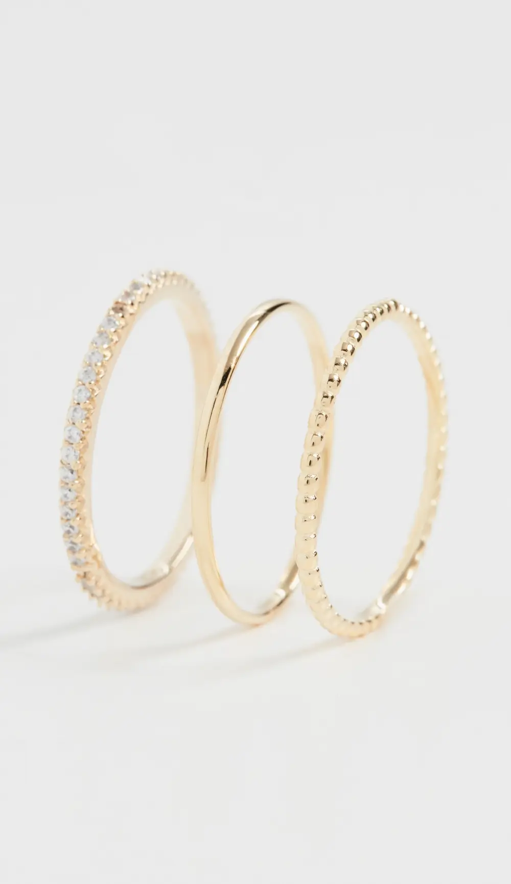 SHASHI Aura Ring Set