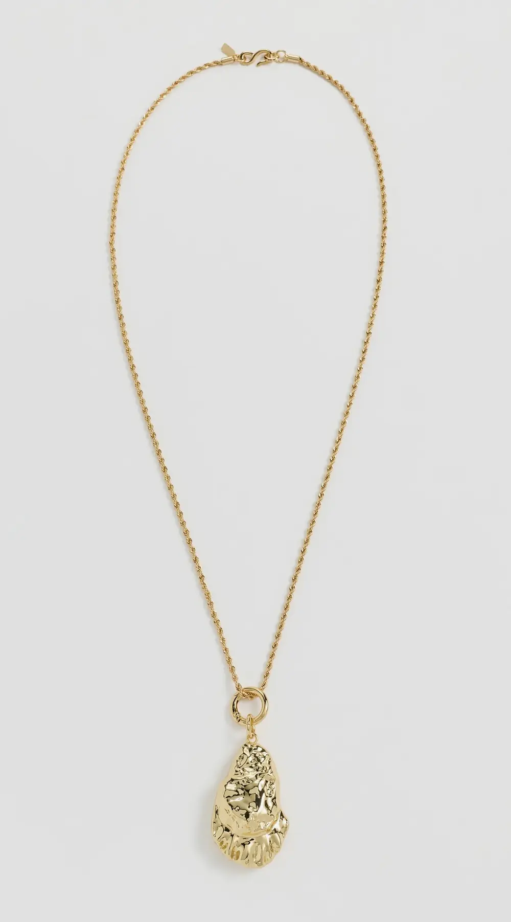 Kenneth Jay Lane Oyster Pendant Necklace