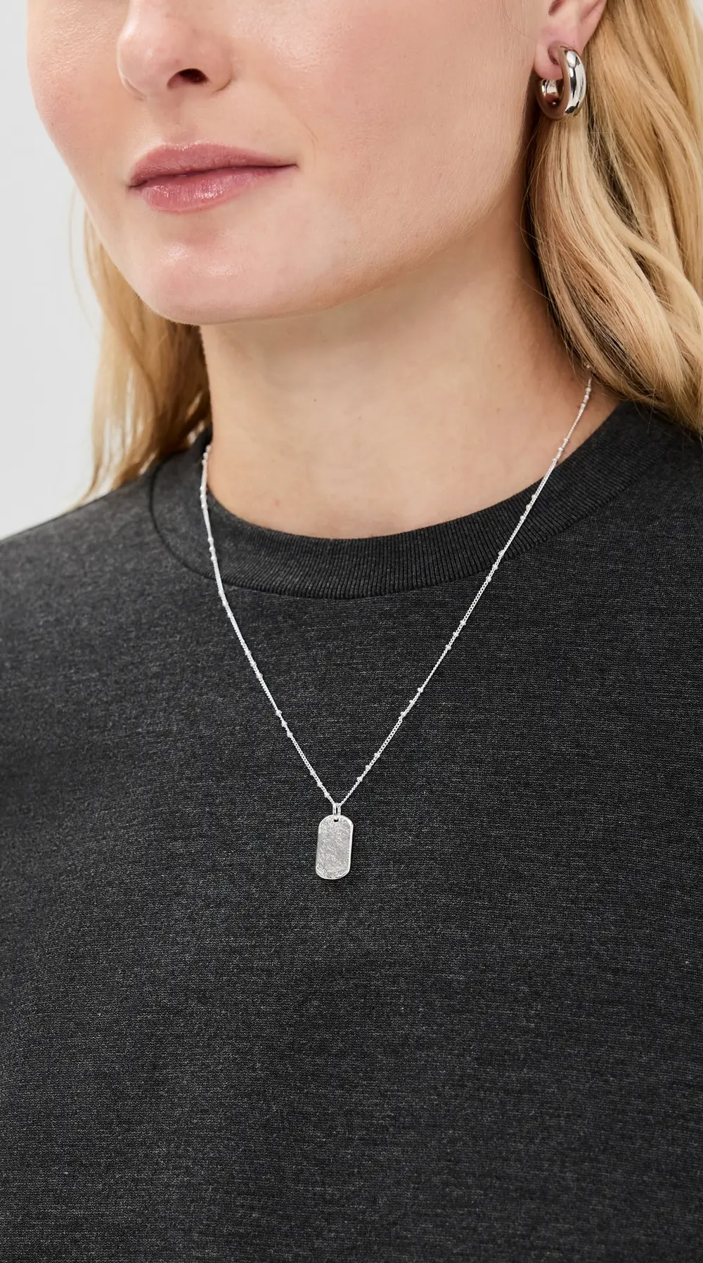 Gorjana Griffin Dog Tag Necklace