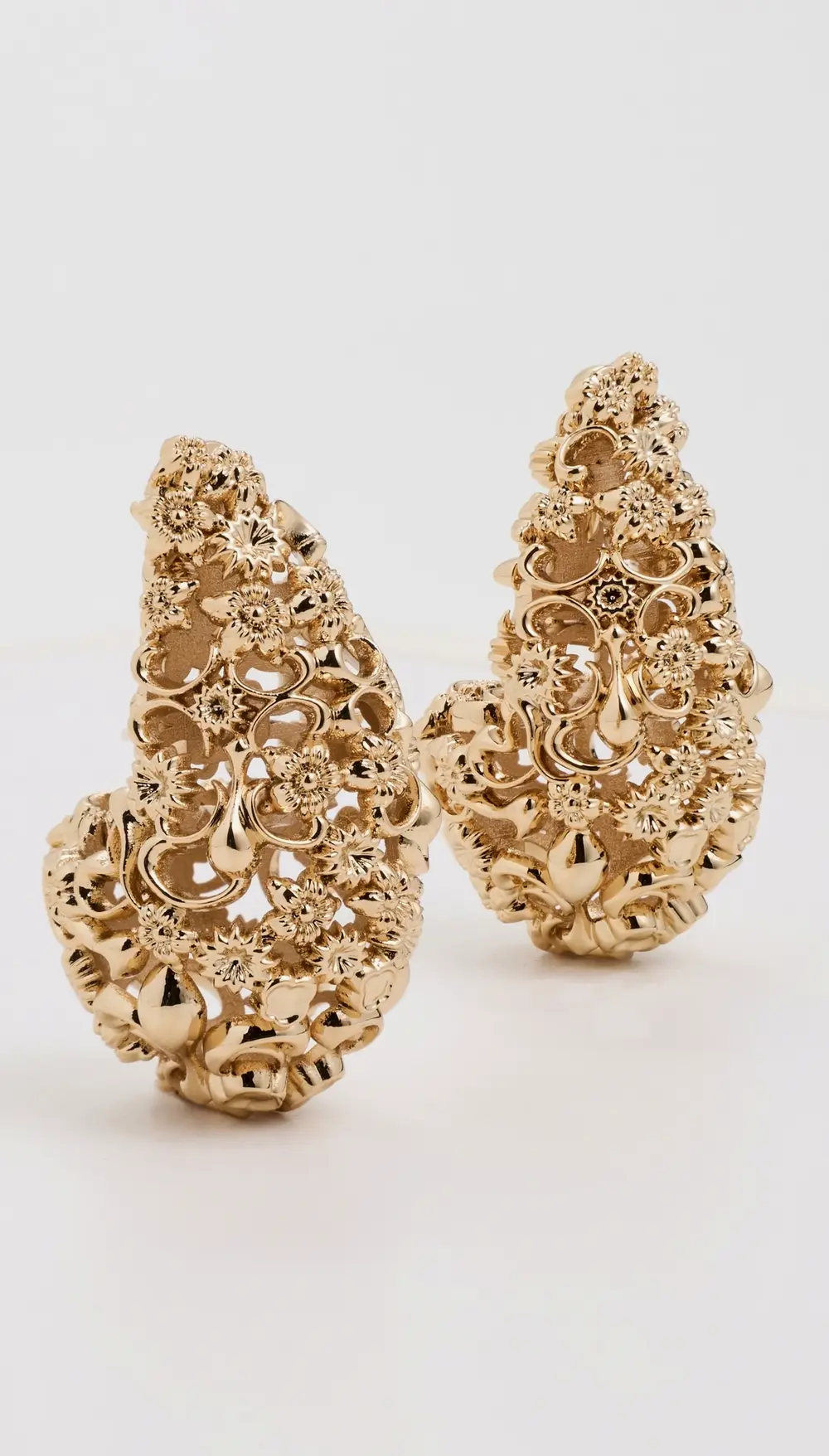 Tory Burch Filigree Wave Earrings