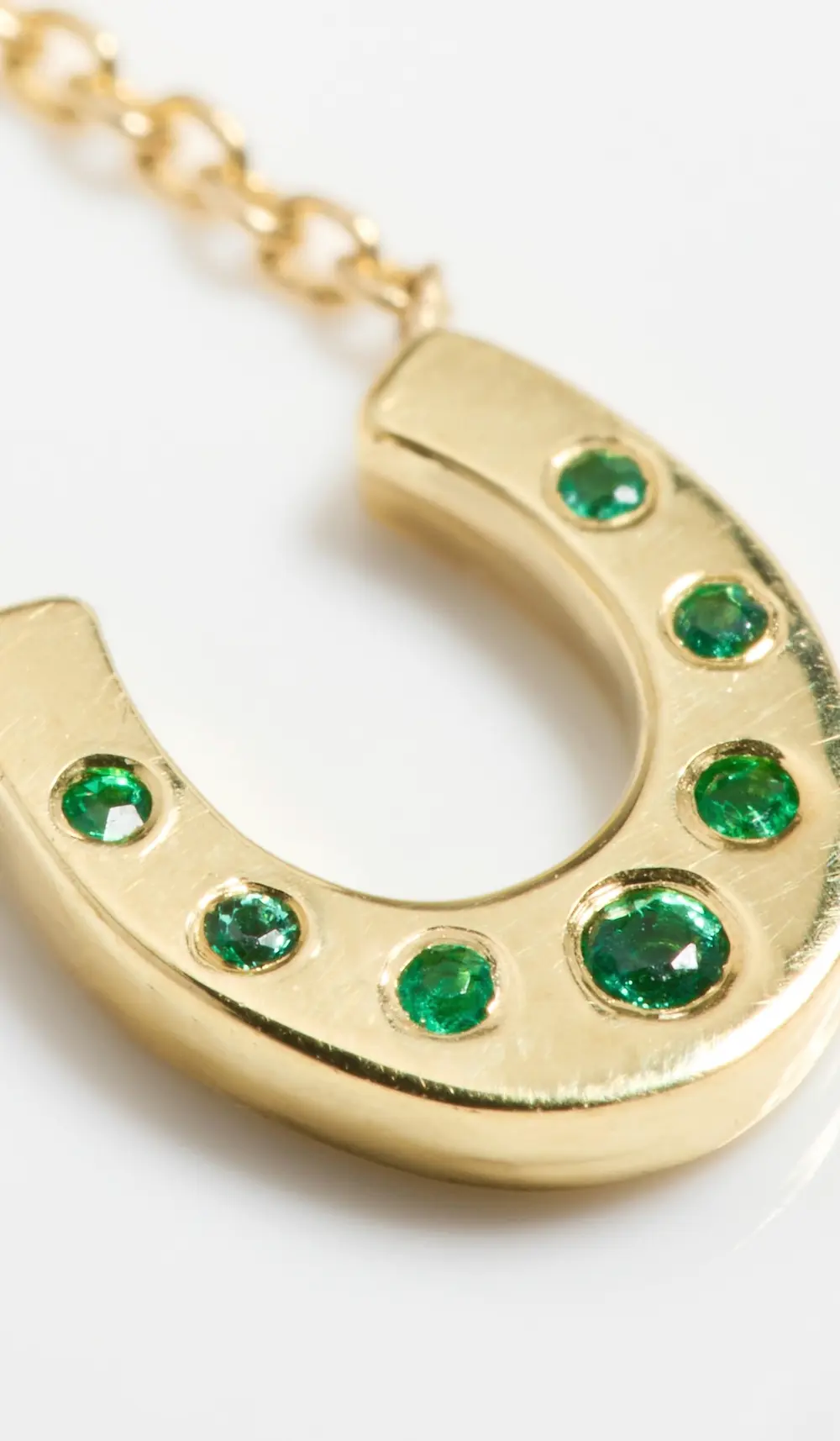 Jennifer Meyer Jewelry Mini Horseshoe Necklace