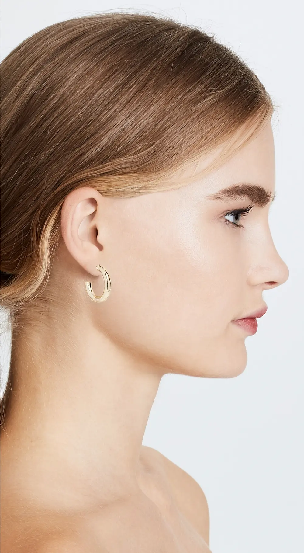 Jennifer Zeuner Jewelry Lou Small Hoops