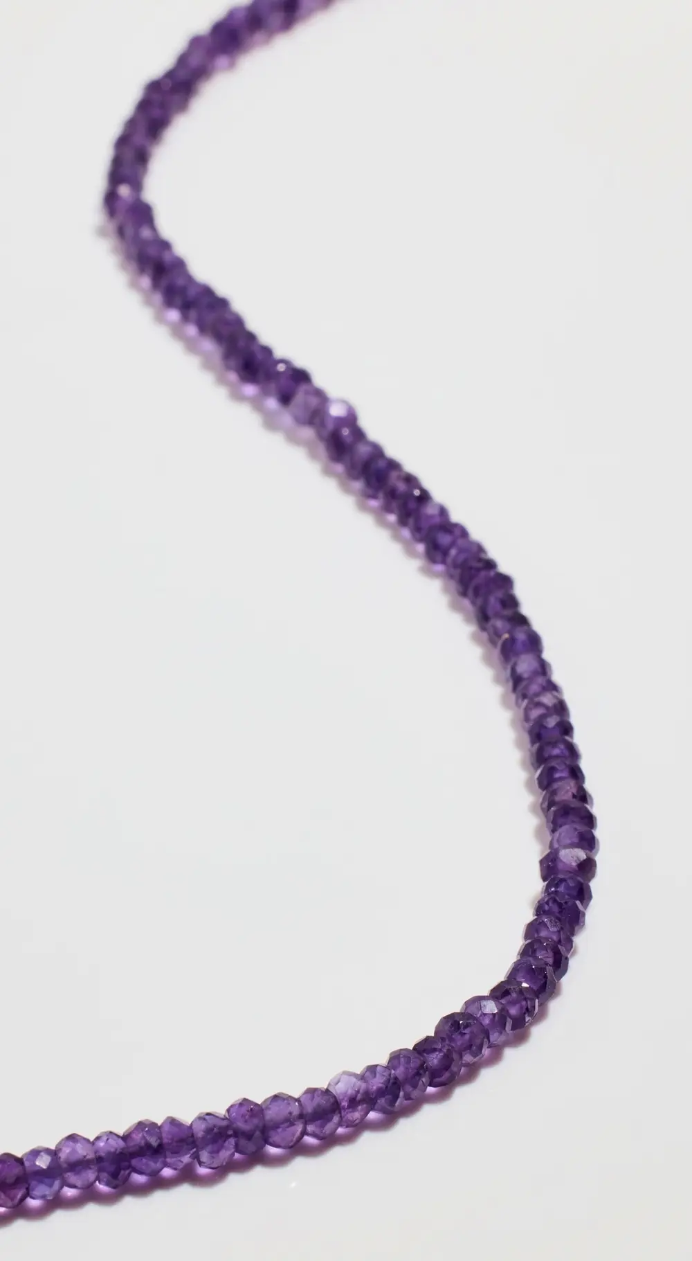 JIA JIA February Amethyst Beaded Necklace