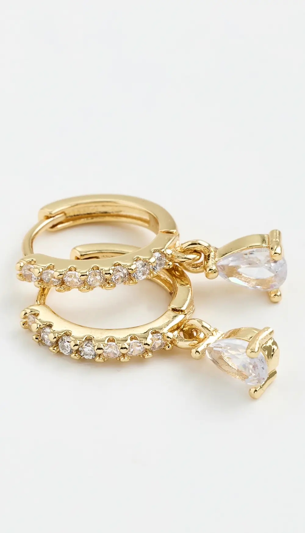 Alexa Leigh Teardrop Pave Earrings