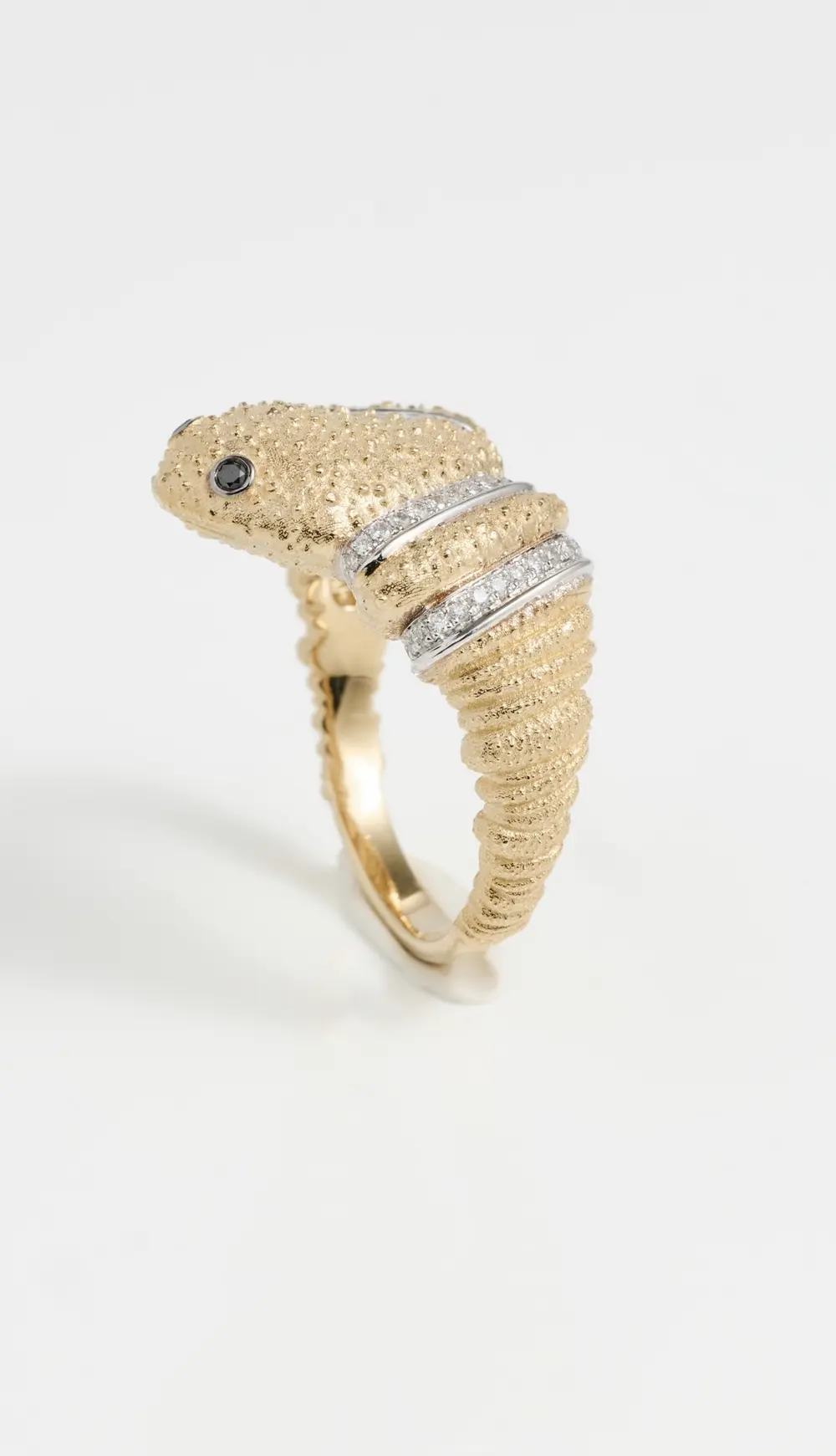 Yvonne Leon Bague Grenouille Jaune Ring
