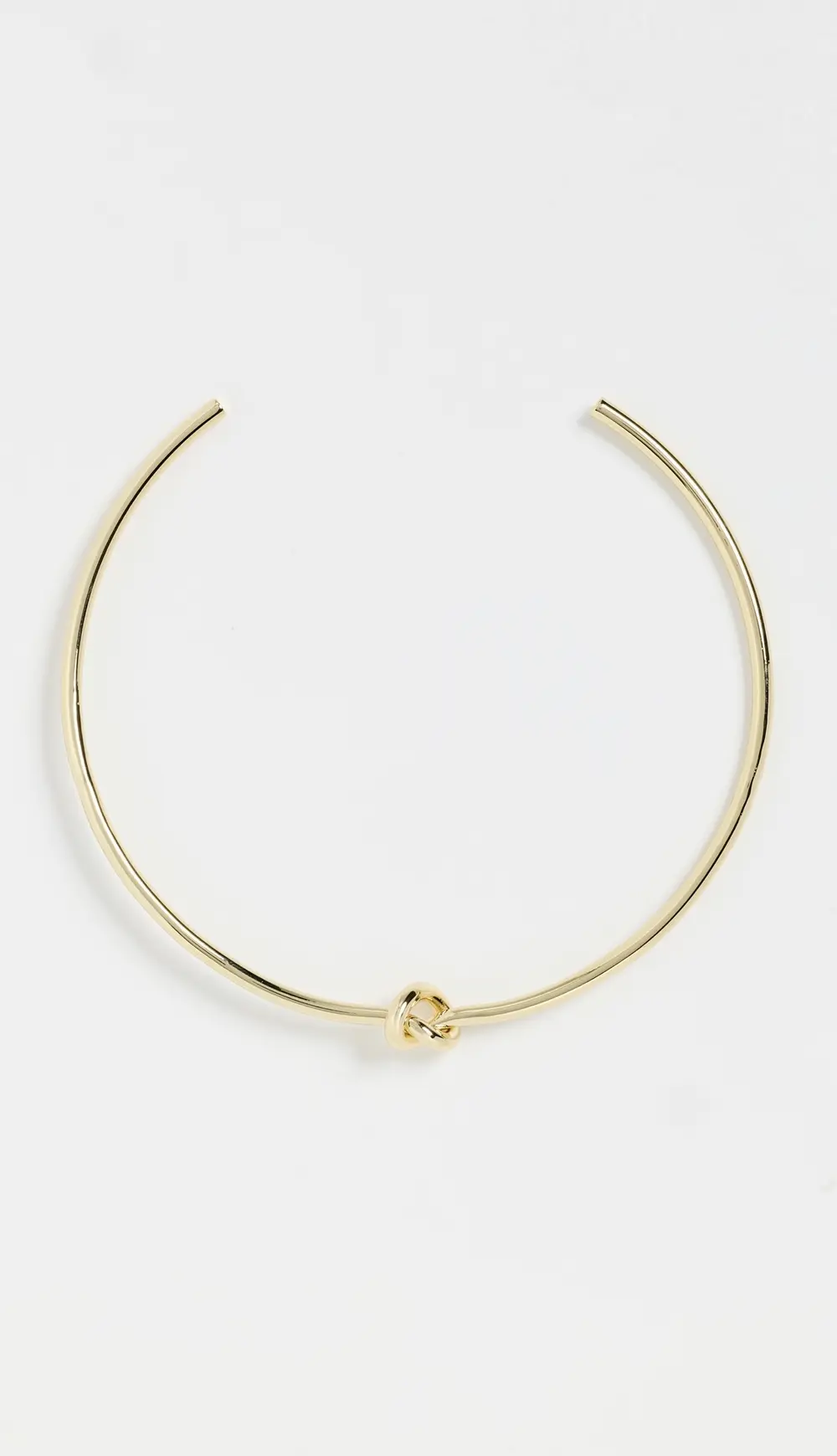 SHASHI Knot Cuff Necklace