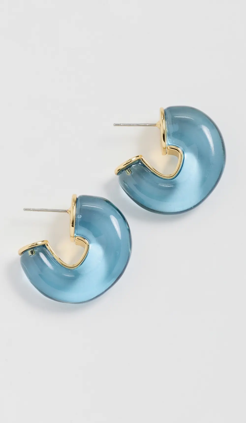 Lele Sadoughi Chunky Hoop Earrings