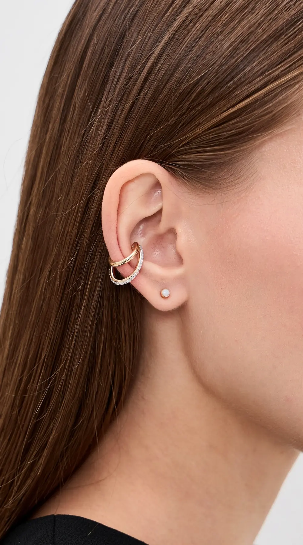 Otiumberg Pave Double Ear Cuff