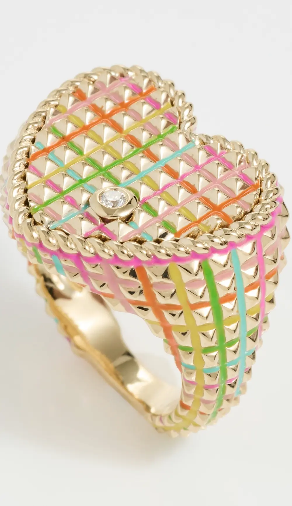 Yvonne Leon Chevaliere Cur Picotti Rainbow Ring