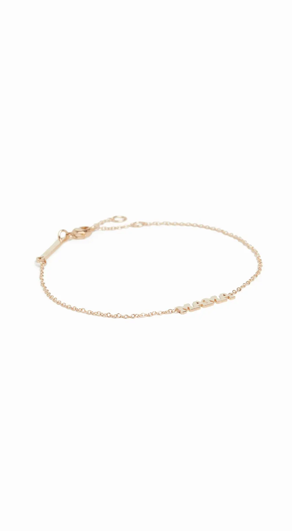 Zoe Chicco 14k Itty Bitty Mama Bracelet