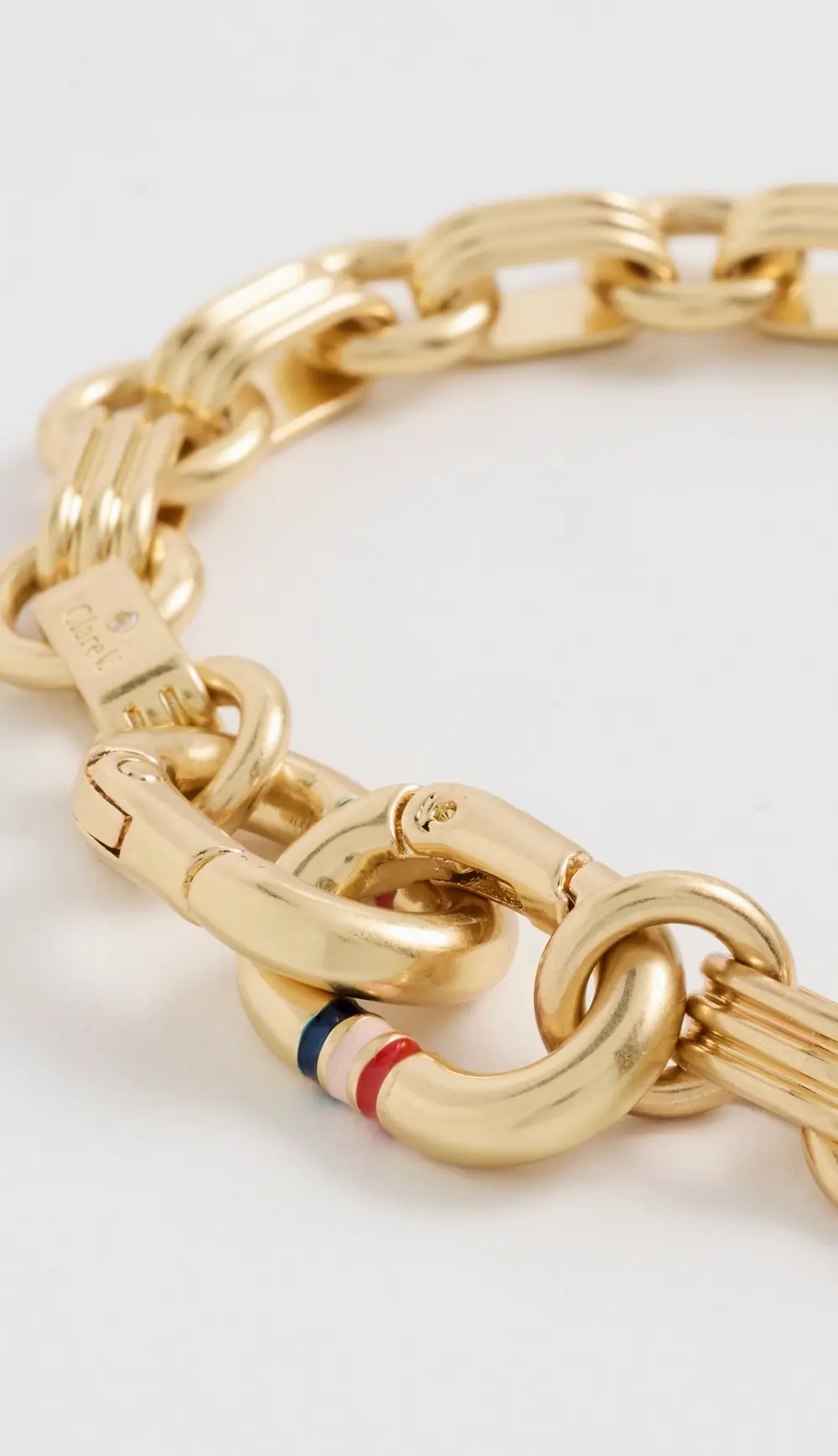 Clare V. Le Story Chain Bracelet