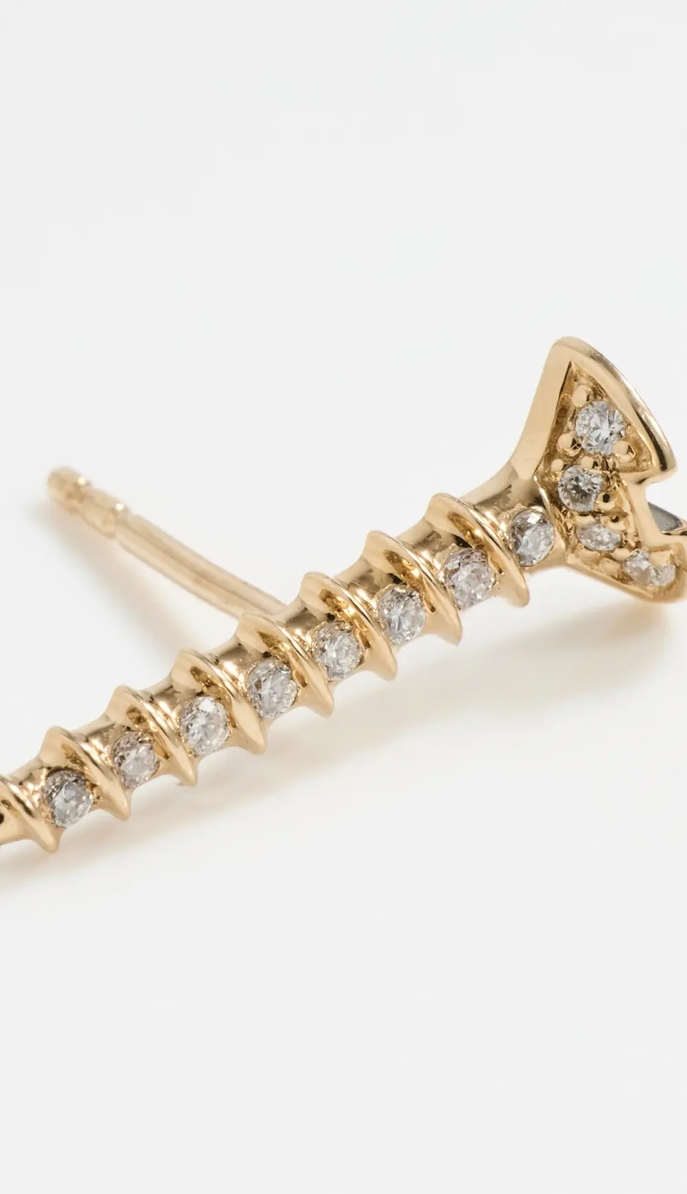 Sydney Evan 14k Long Screw Studs