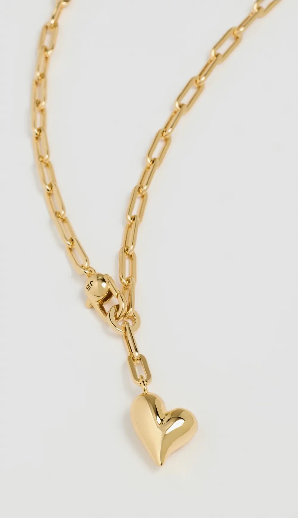 JENNY BIRD Puffy Heart Chain Necklace