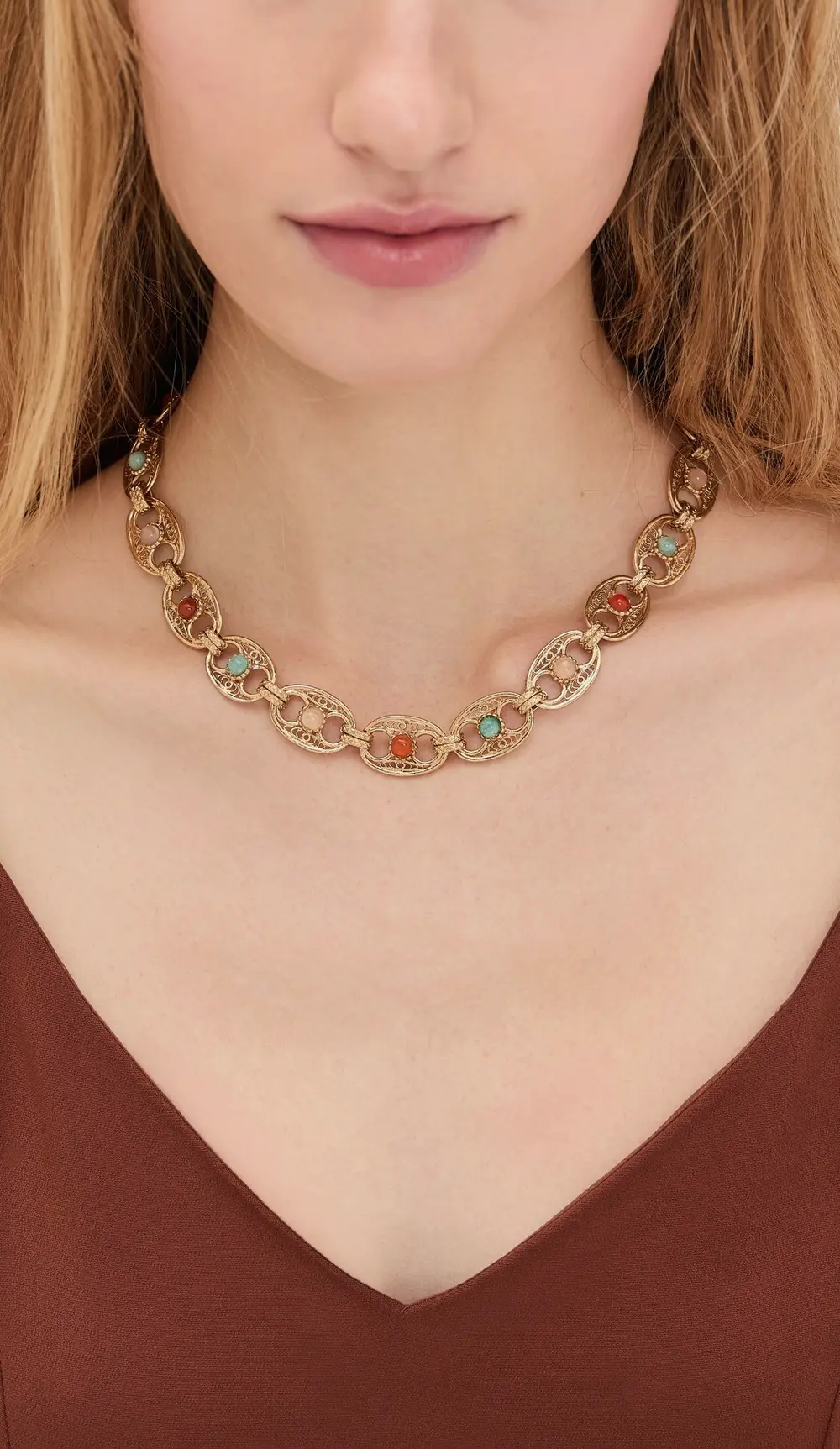 GAS Bijoux Gold-Plated Chain Necklace