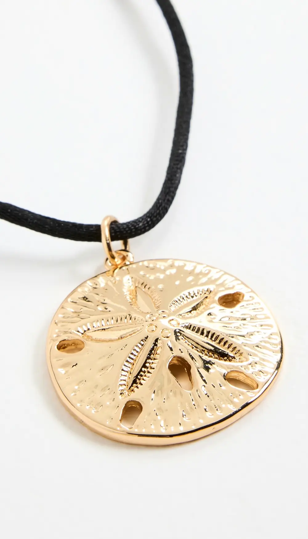 Kenneth Jay Lane Gold Starfish Pendant Necklace