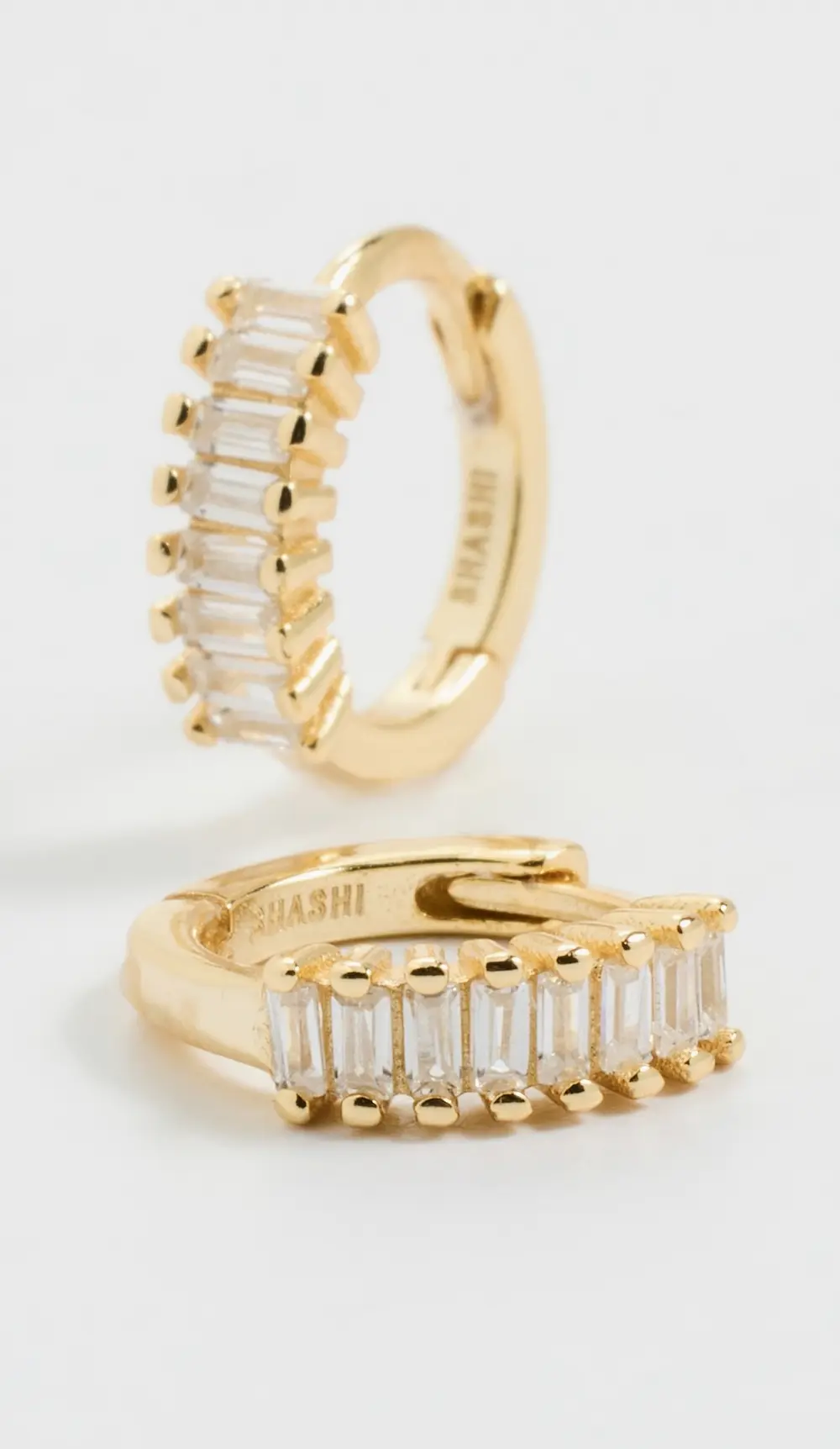 SHASHI Teagan Huggie Earrings