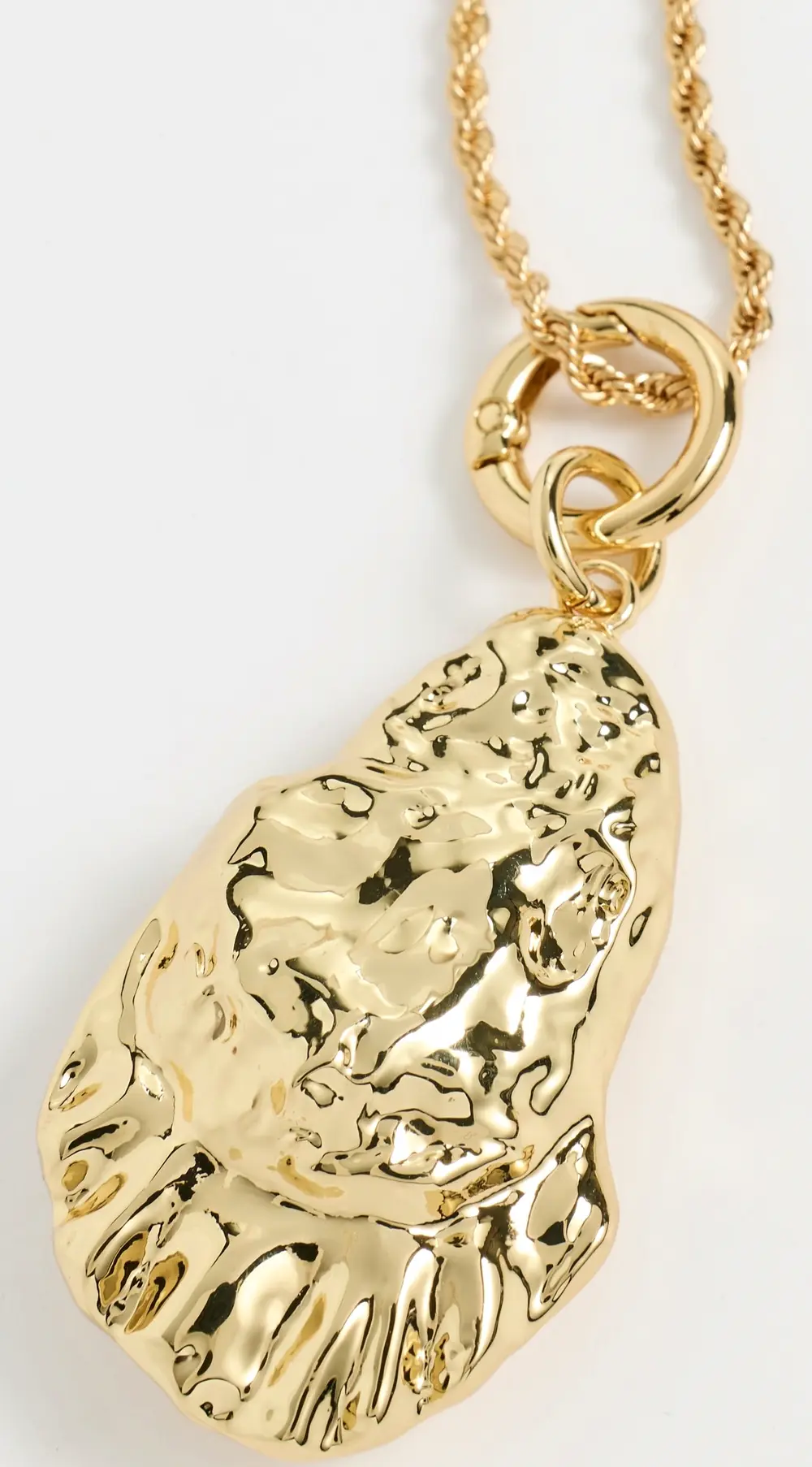Kenneth Jay Lane Oyster Pendant Necklace
