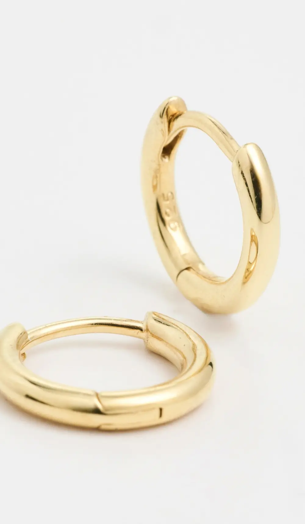 Madewell Demi-Fine Huggie Hoop Earrings