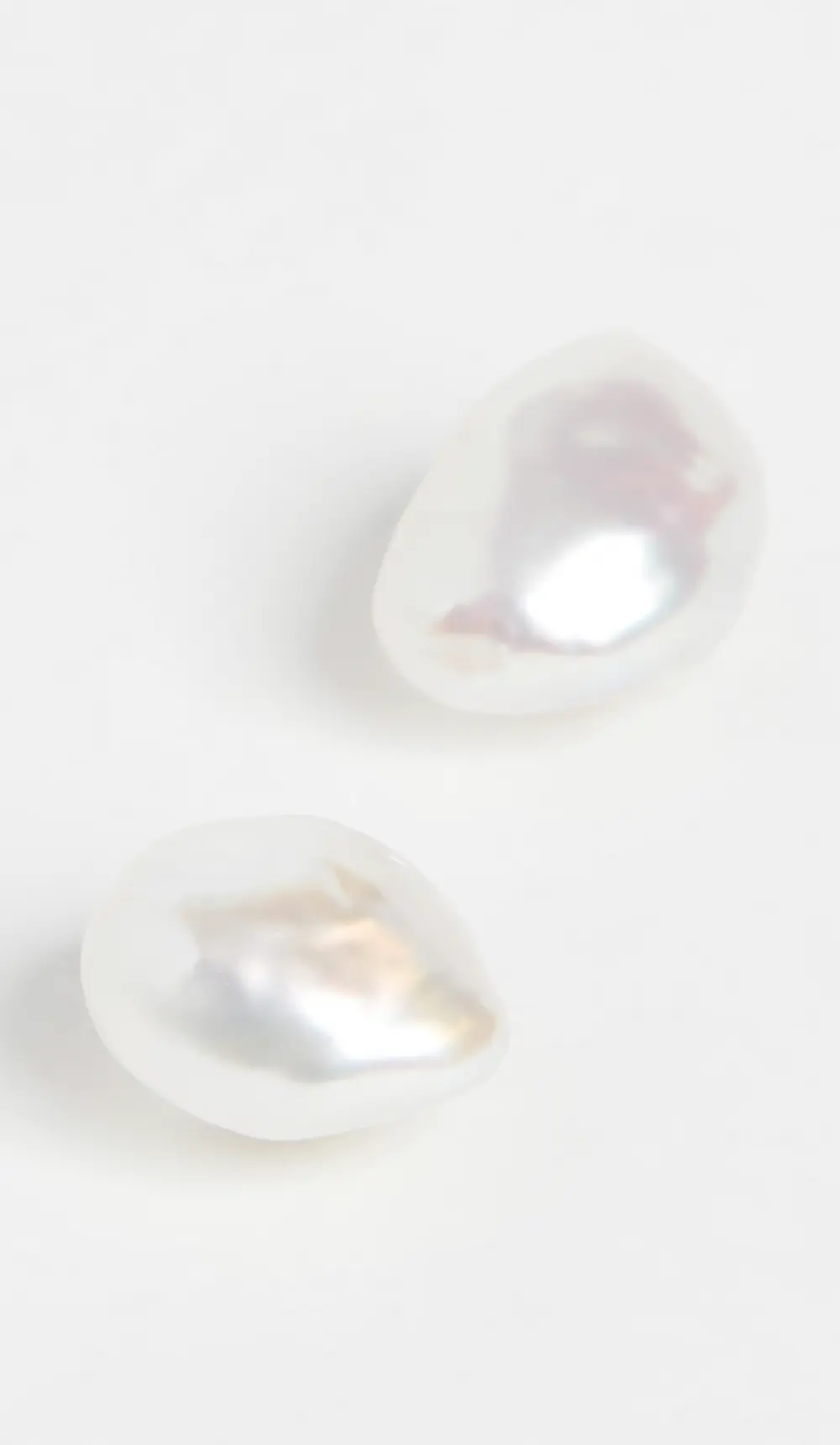 AGMES Pearl Stud Earrings