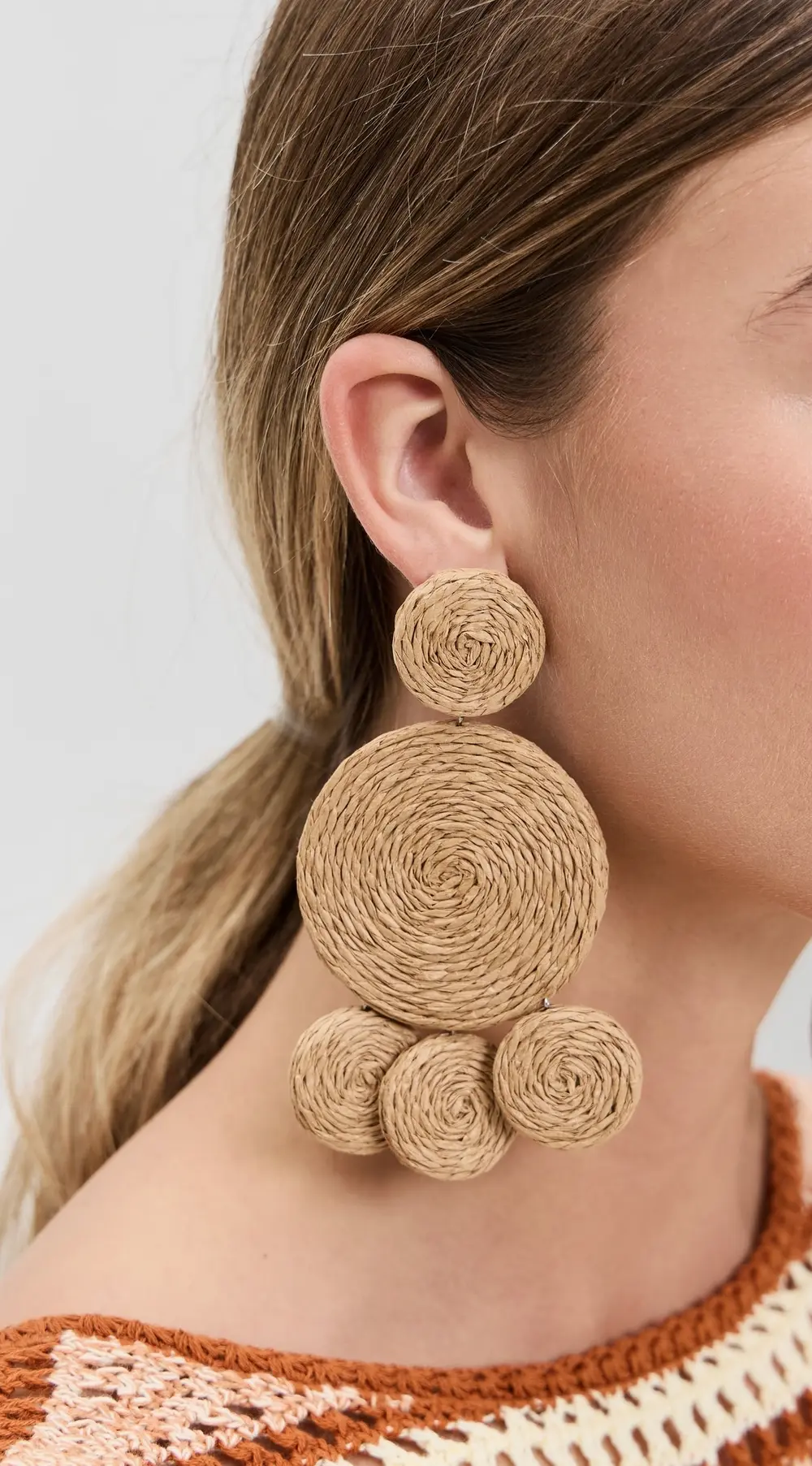 SIMONMILLER Raffia Deco Earrings