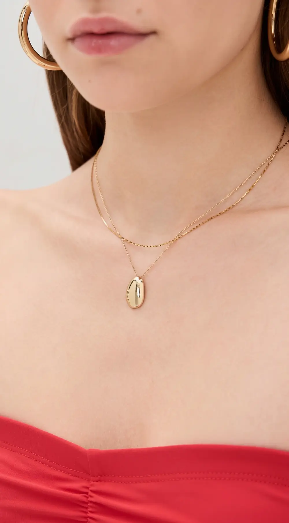 SHASHI Box Chain Necklace