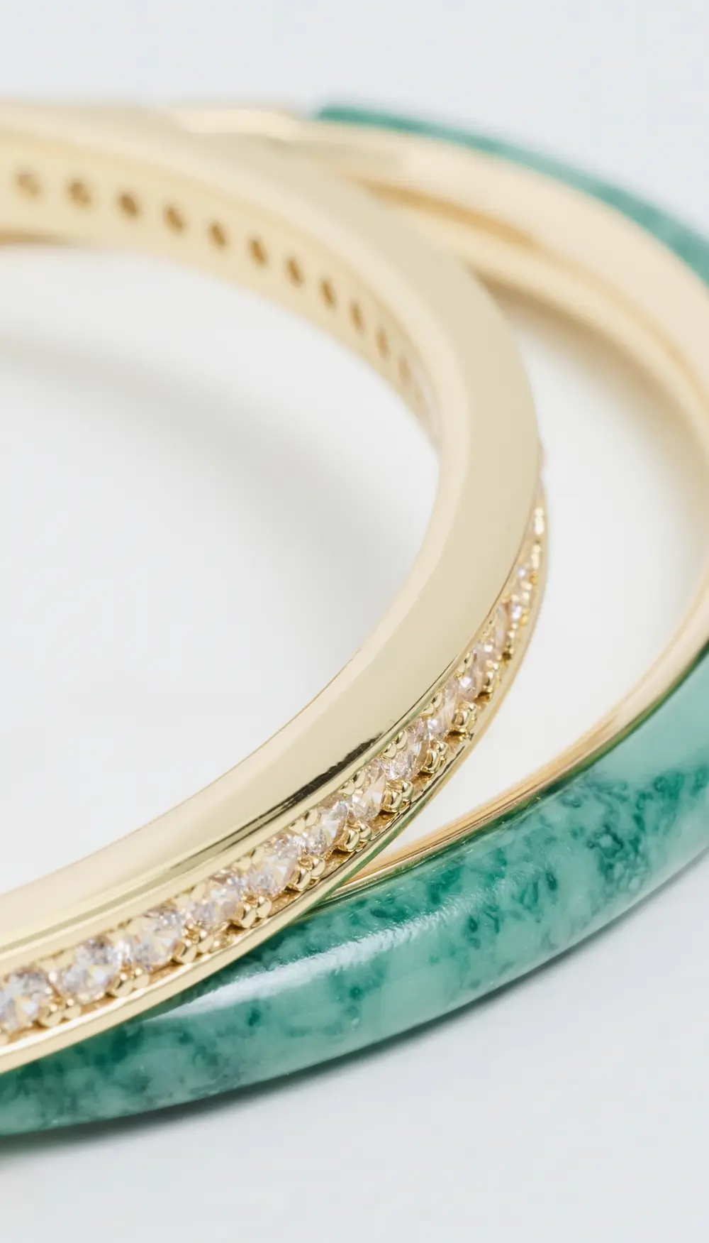 Roxanne Assoulin Set Hinged Cuff Set of 2