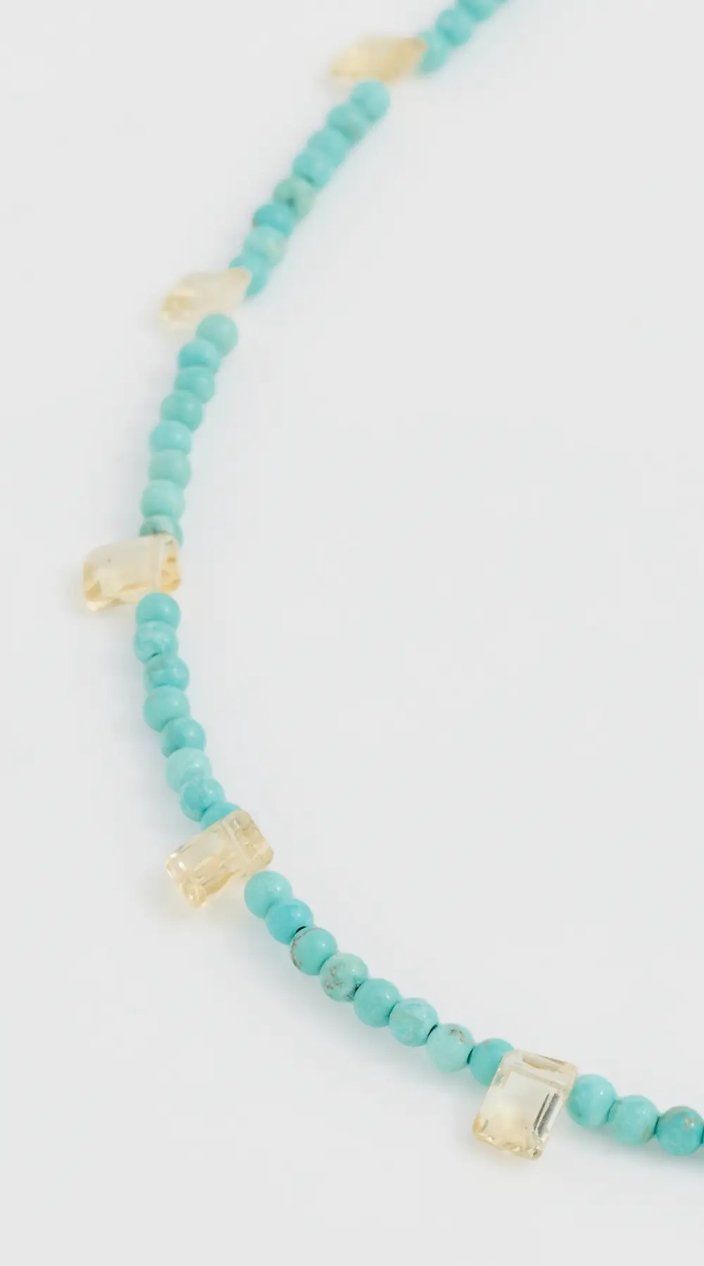 JIA JIA 14k Turquoise Citrine Jewel Drop Necklace