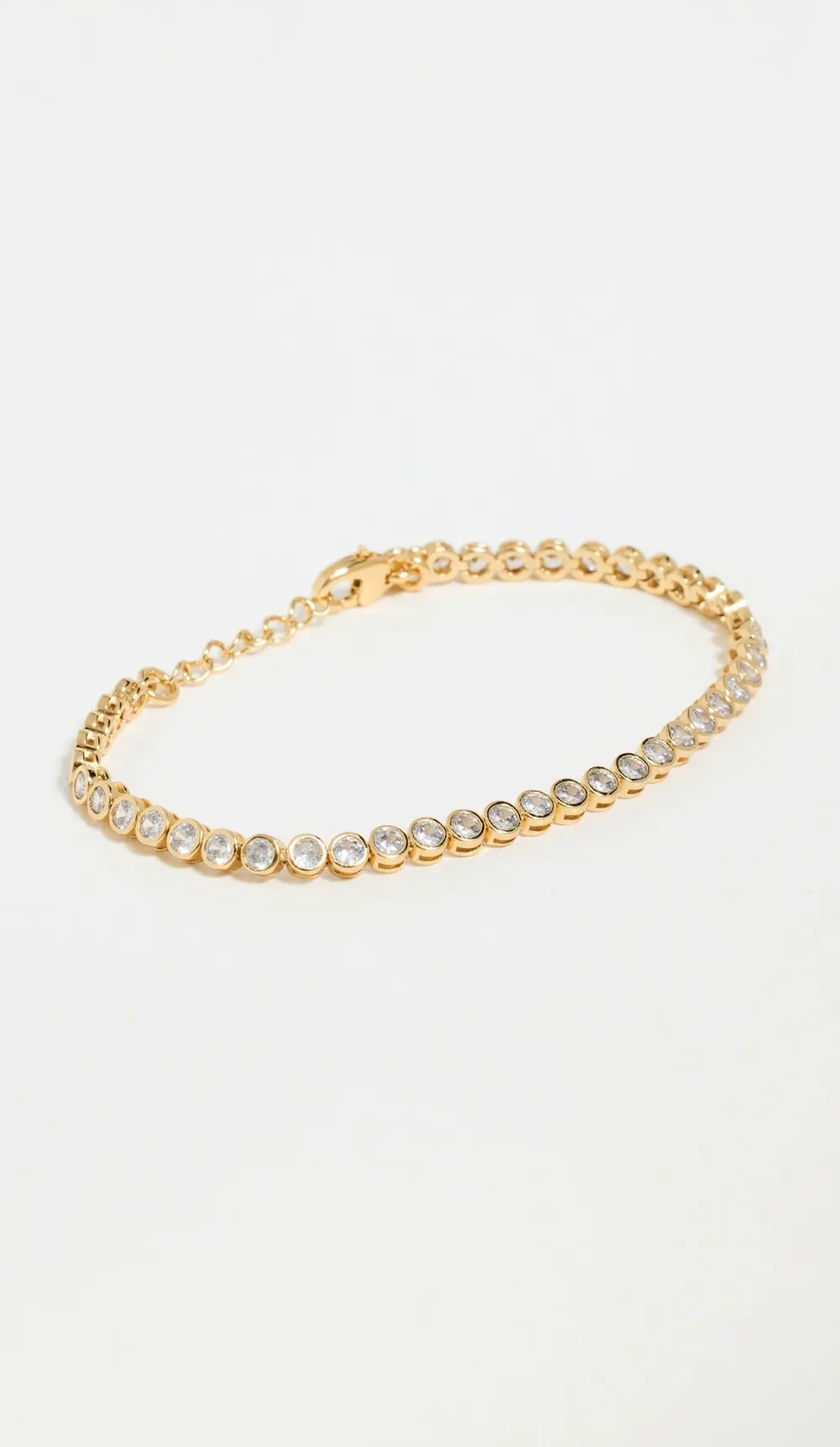 Madewell The Tennis Collection Bezel Set Crystal Bracelet