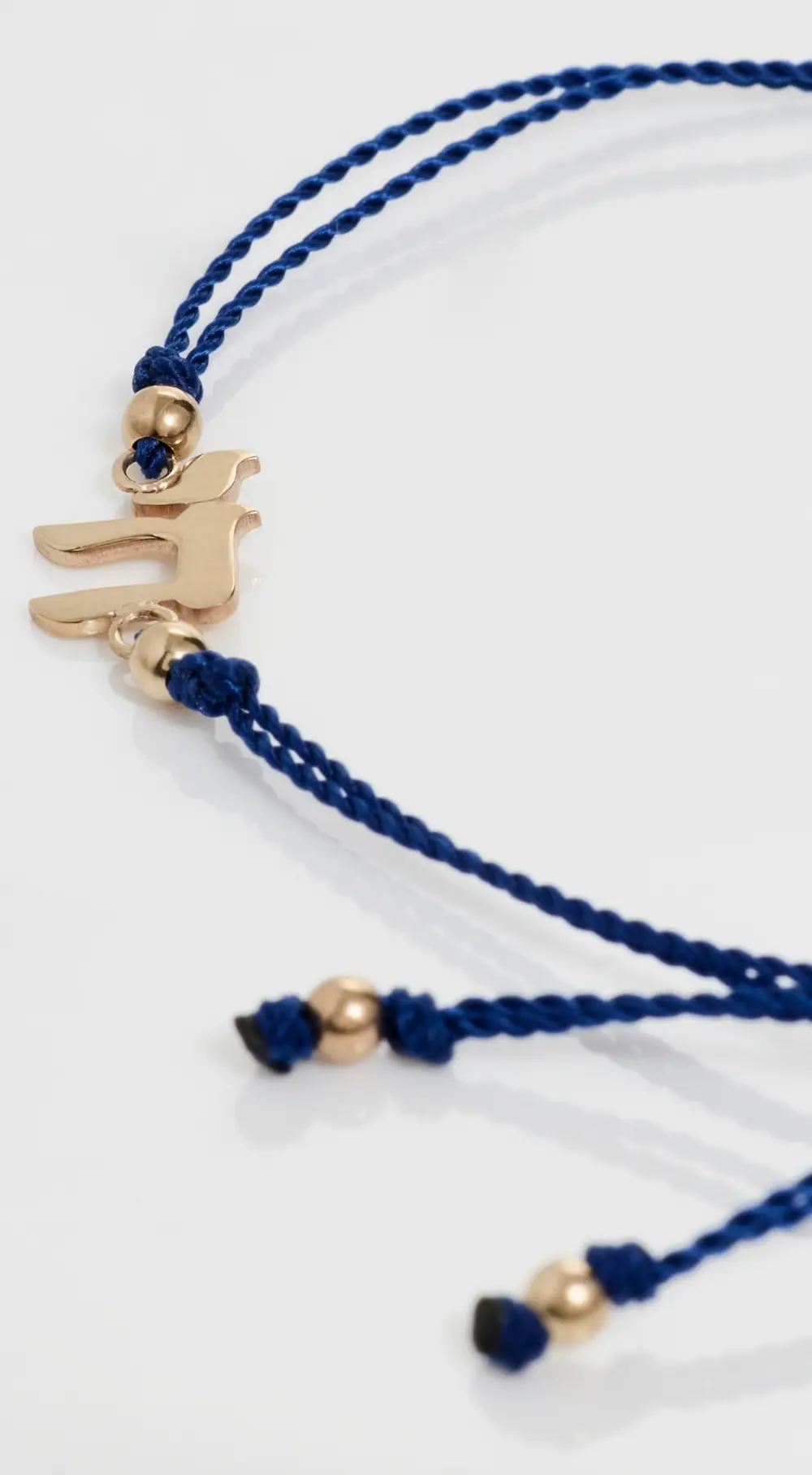 Zoe Chicco 14k Gold Midi Bitty Chai Cord Bracelet