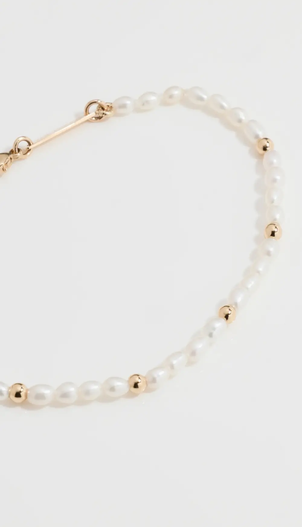 Zoe Chicco 14k Gold Pearl Bead Bracelet