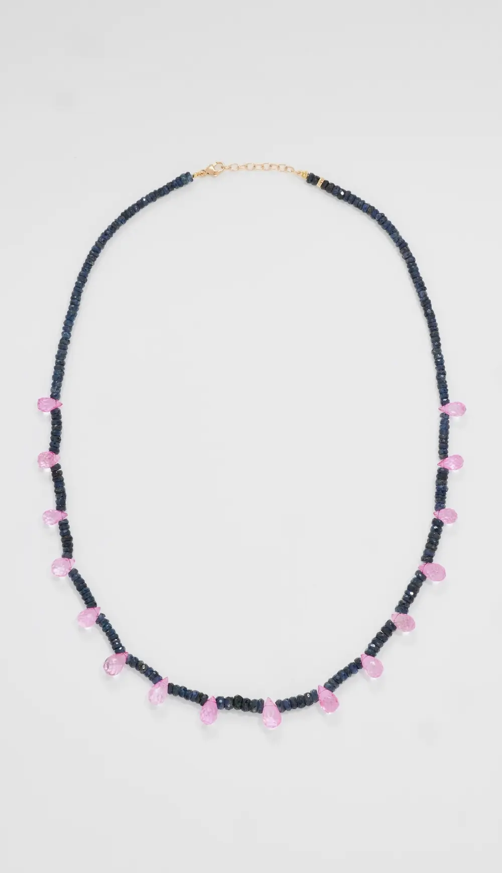 JIA JIA 14k Sapphire Pink Topaz Candy Necklace