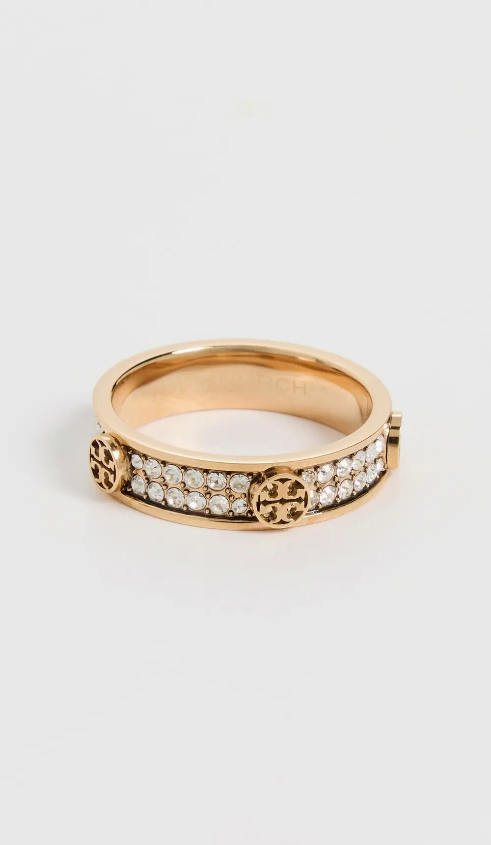 Tory Burch Icon Pave Ring