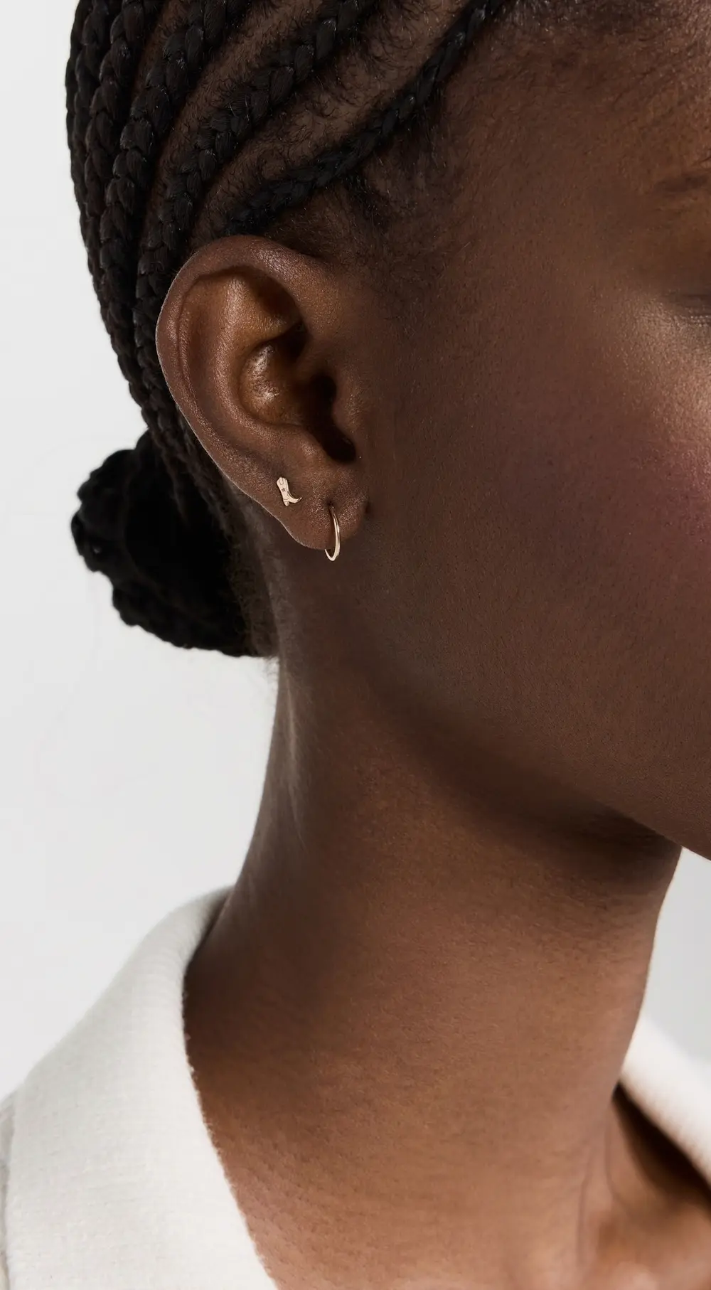 Zoe Chicco 14k Gold Tiny Huggie Hoops