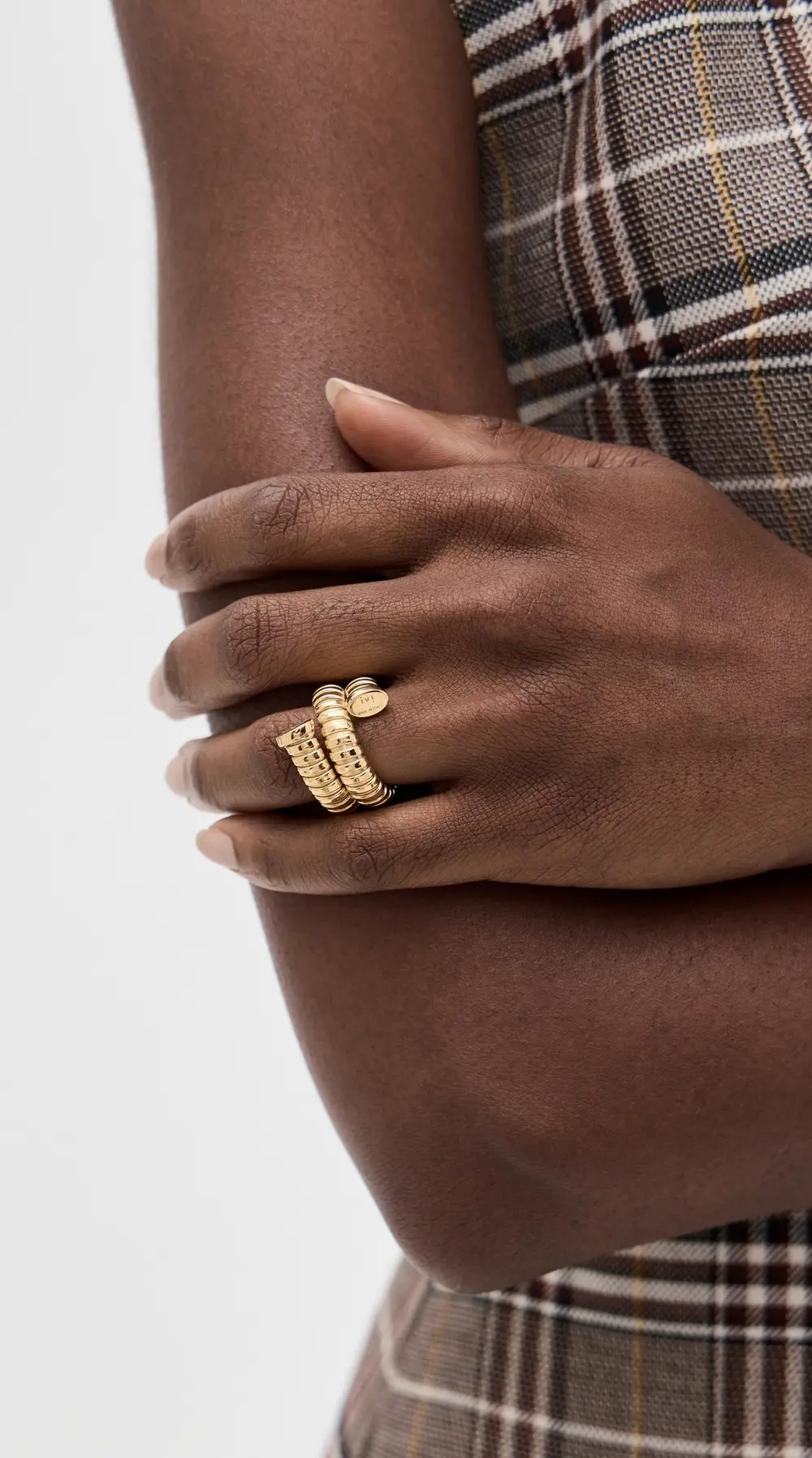 IVI Los Angeles Gaia Triple Twist Rings