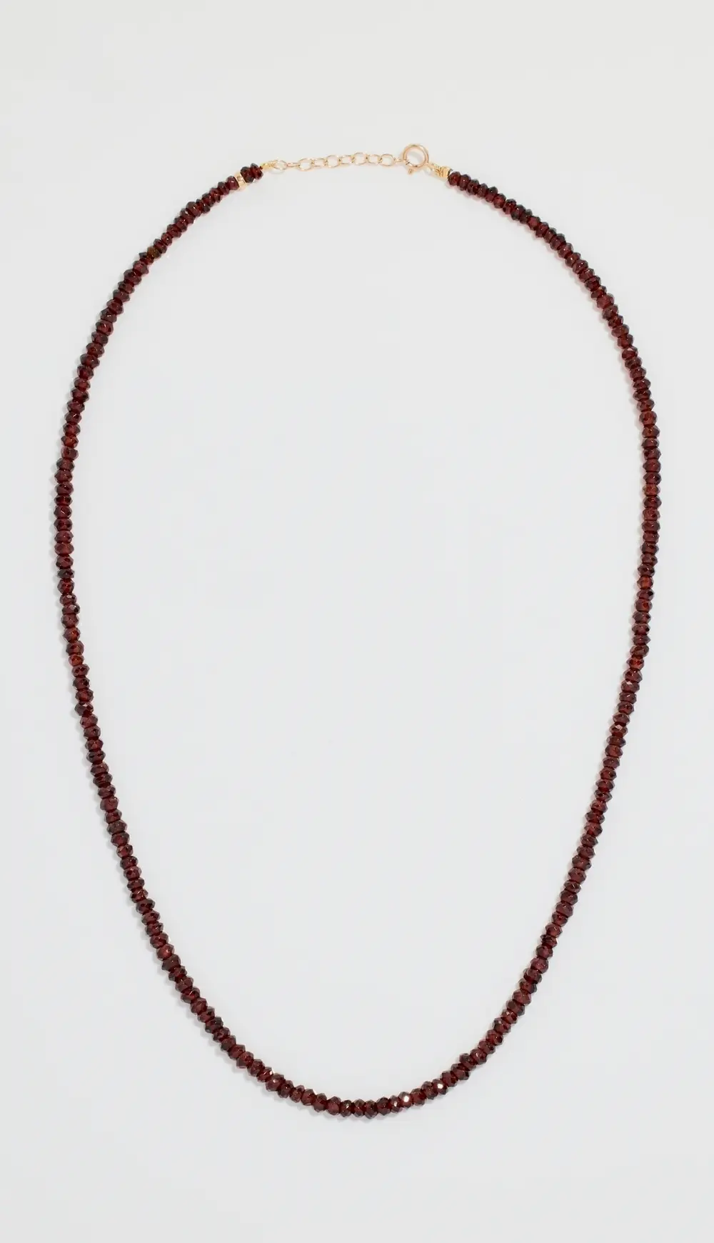 JIA JIA January Garnet Beaded Necklace