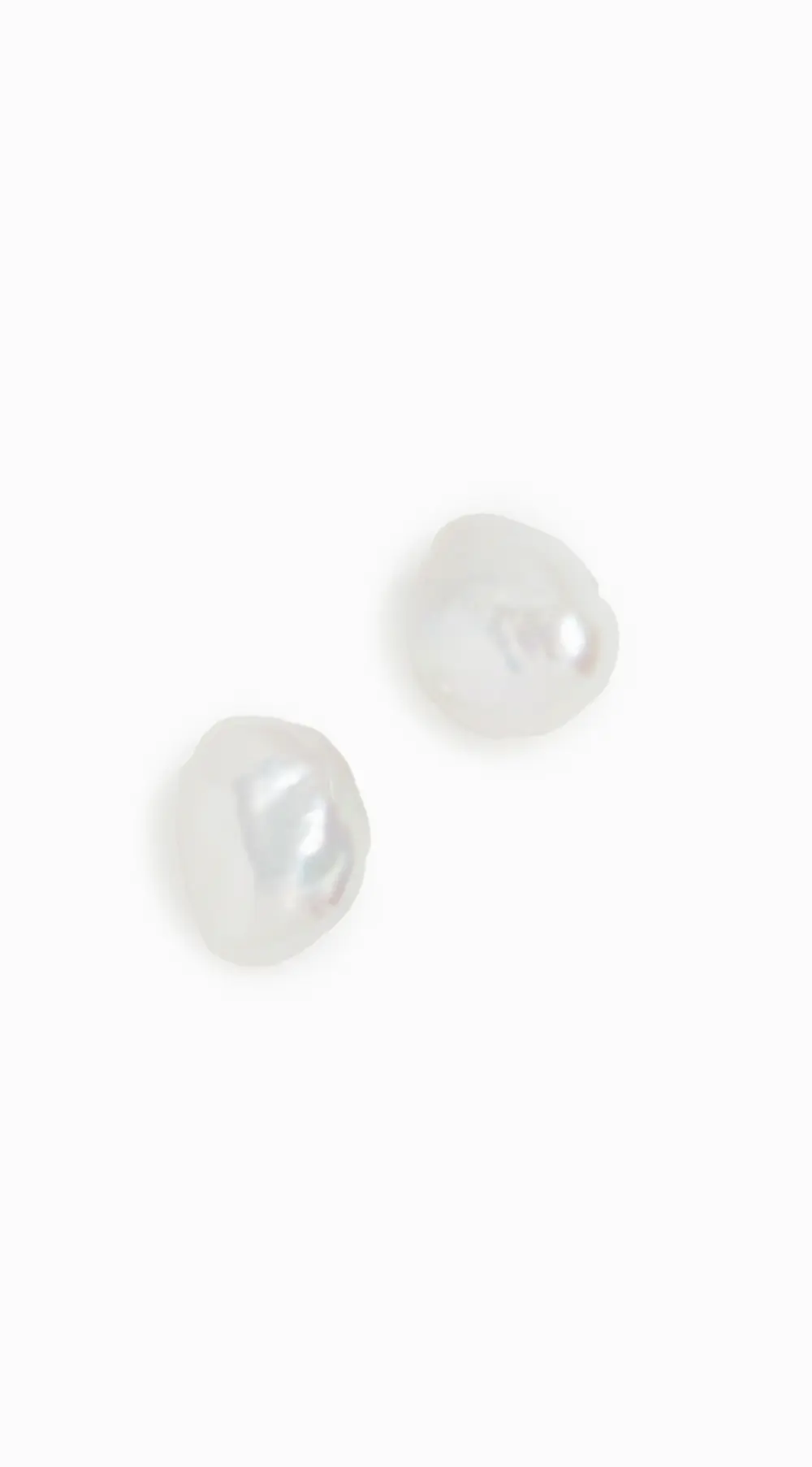AGMES Pearl Stud Earrings