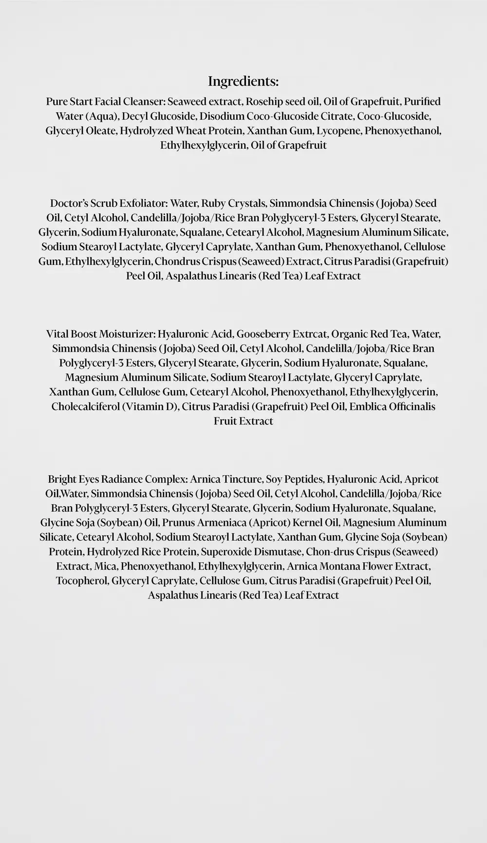 Goldfaden MD Radiance Boosting Starter Set