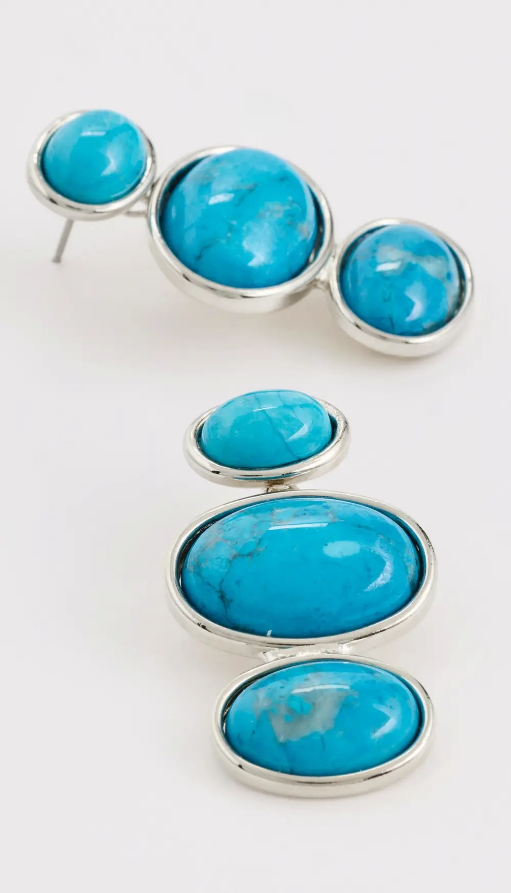 LELET NY Vega Stone Linear Earrings