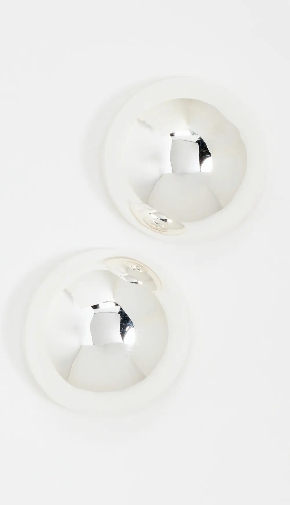 Annika Inez Small Hemisphere Earrings