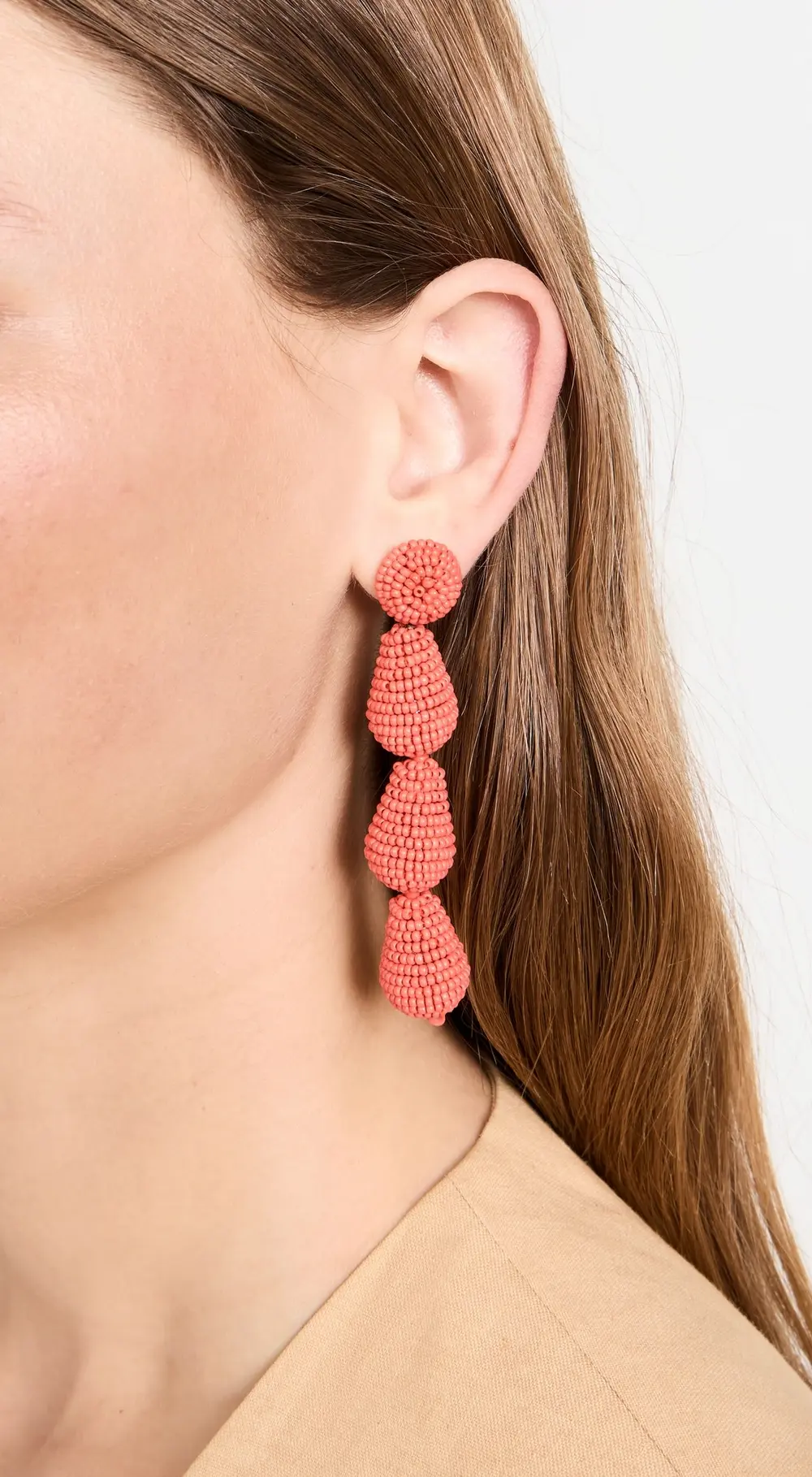 Kenneth Jay Lane Beaded Earrings