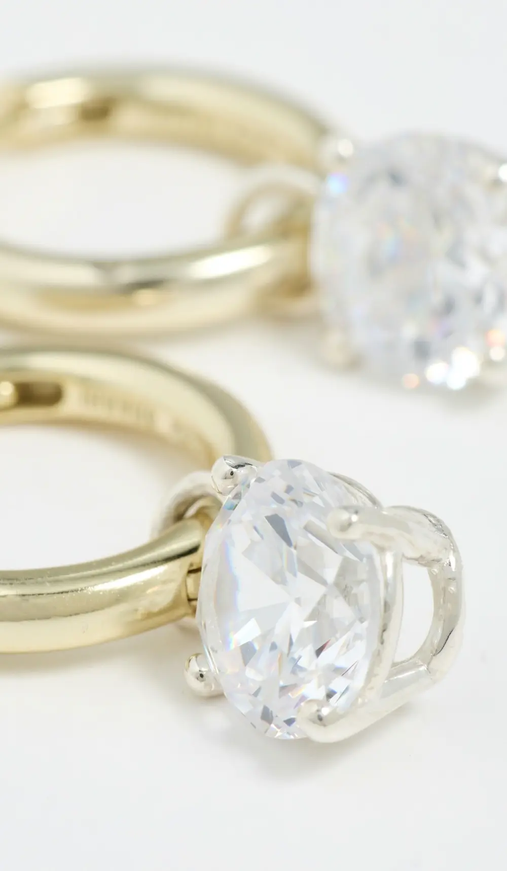 SHASHI Roux Huggie Earrings