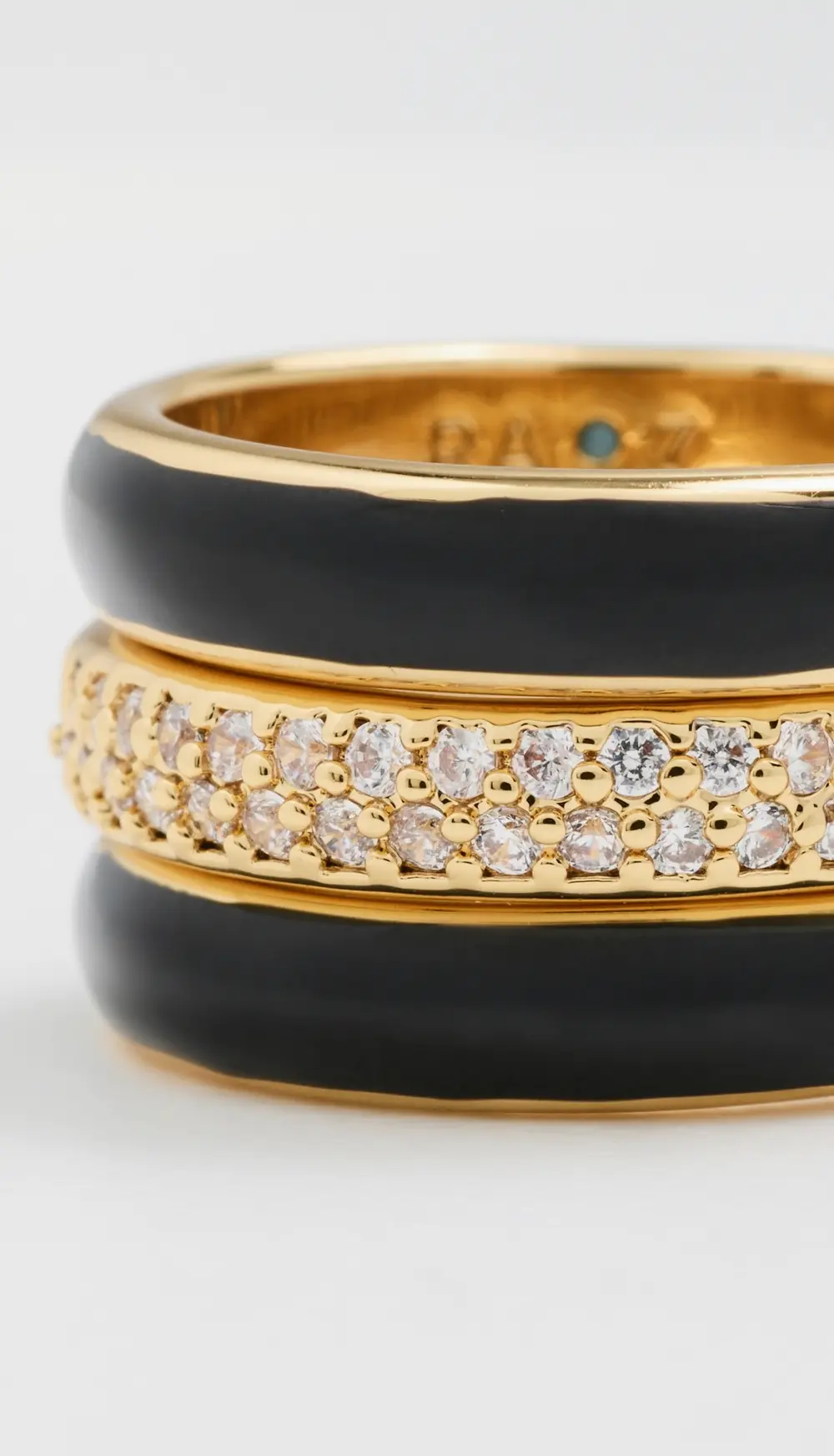 Roxanne Assoulin A Touch of Midnight Ring Set